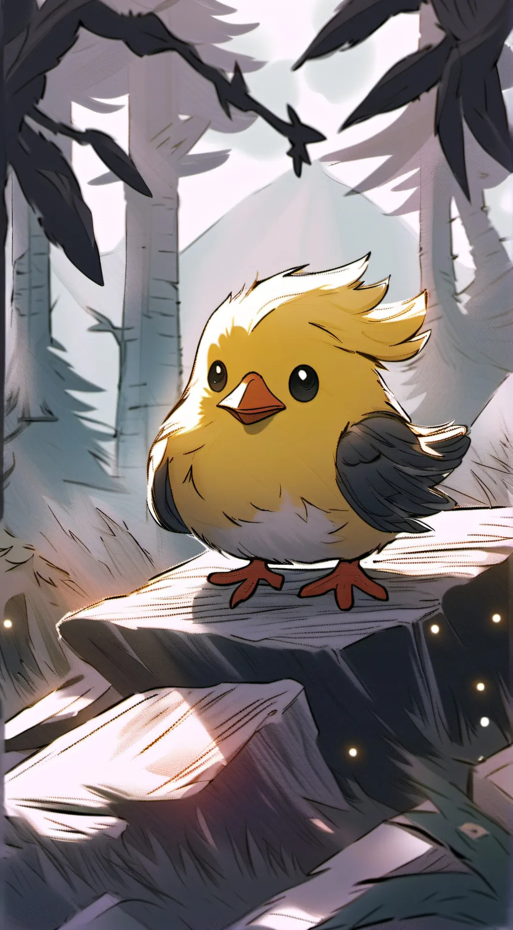 ai character: Kickinchickin  background