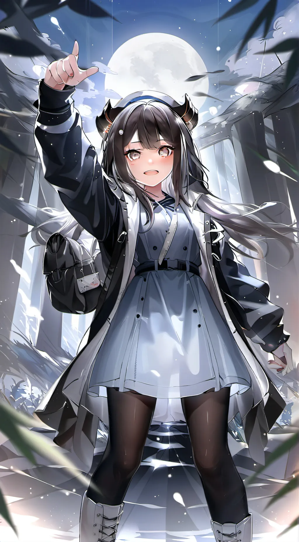 ai character: izzy background