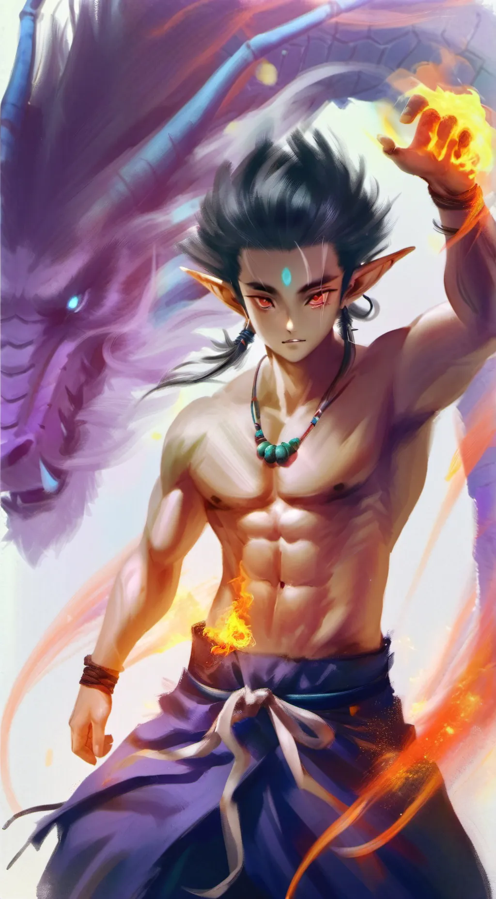ai character: Zohakuten background