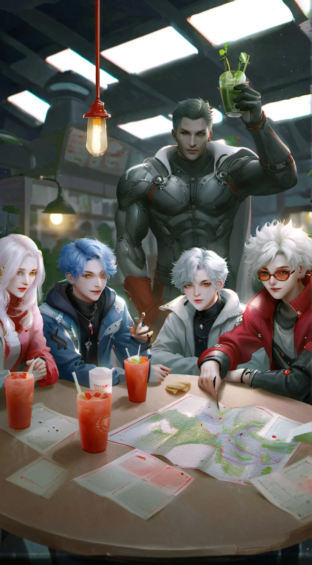 ai character: among us imposter background