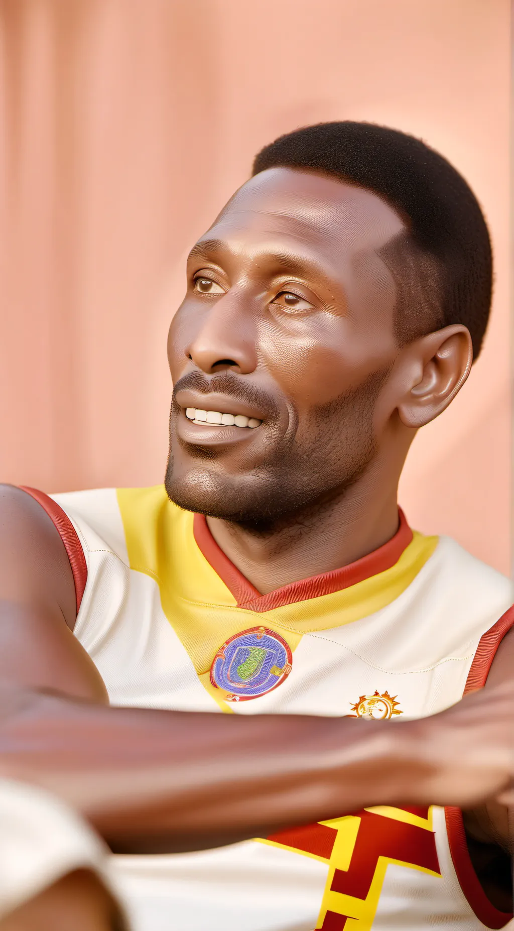 ai character: Pele background