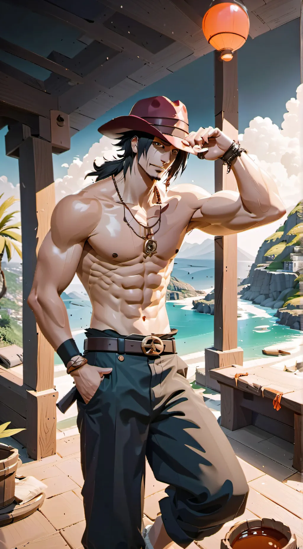 ai character: ace exhaustion  background