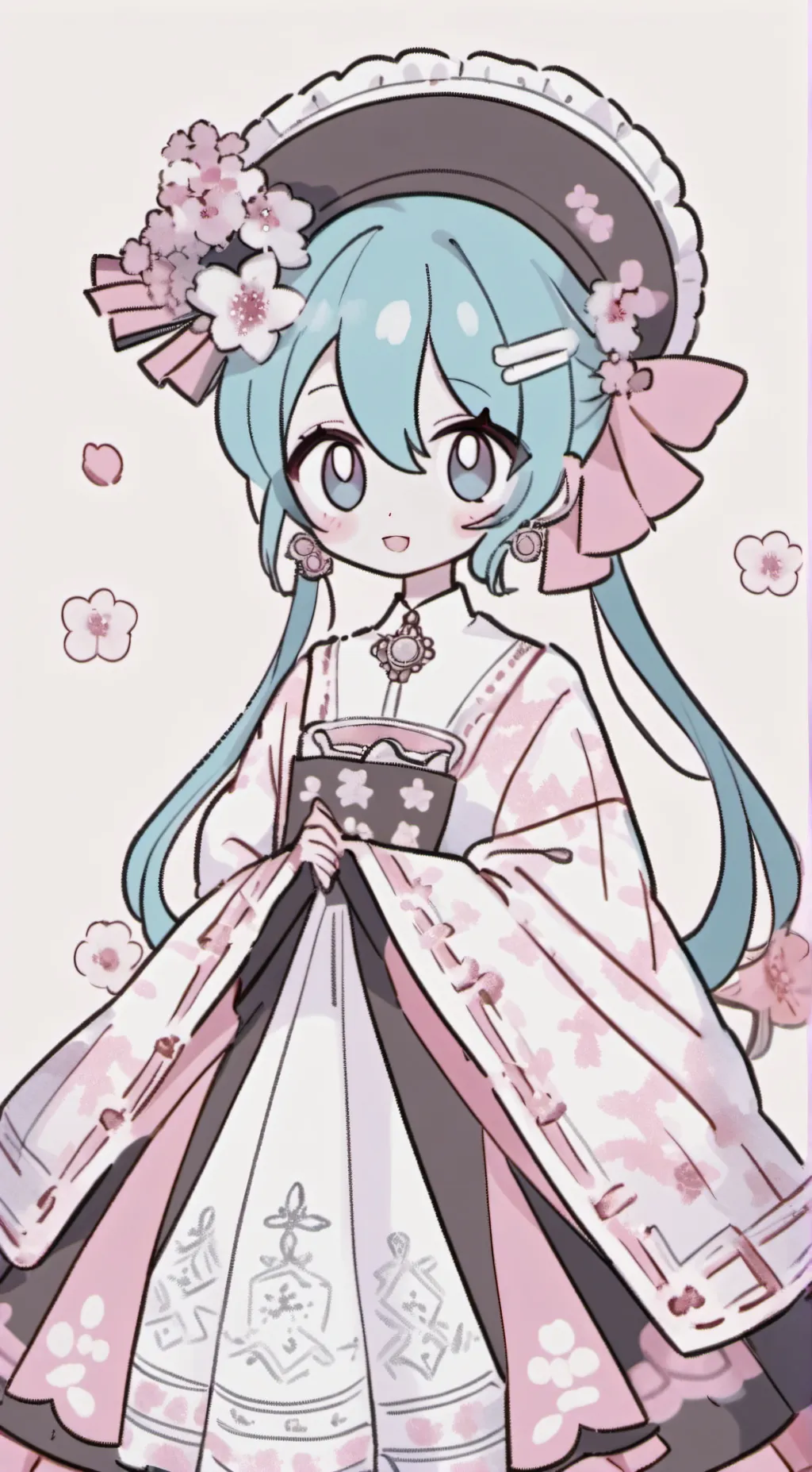 ai character: Hastune miku!!  background