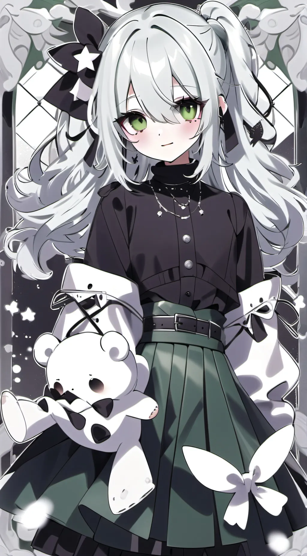 ai character: Hogwarts  background