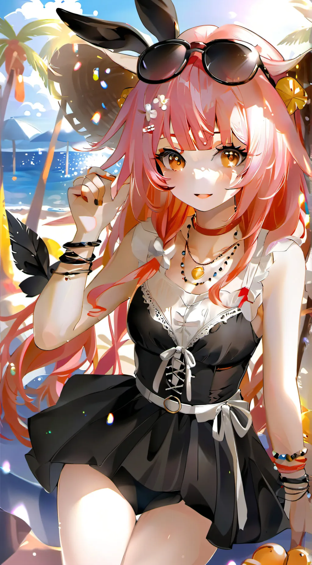 ai character: Luna background