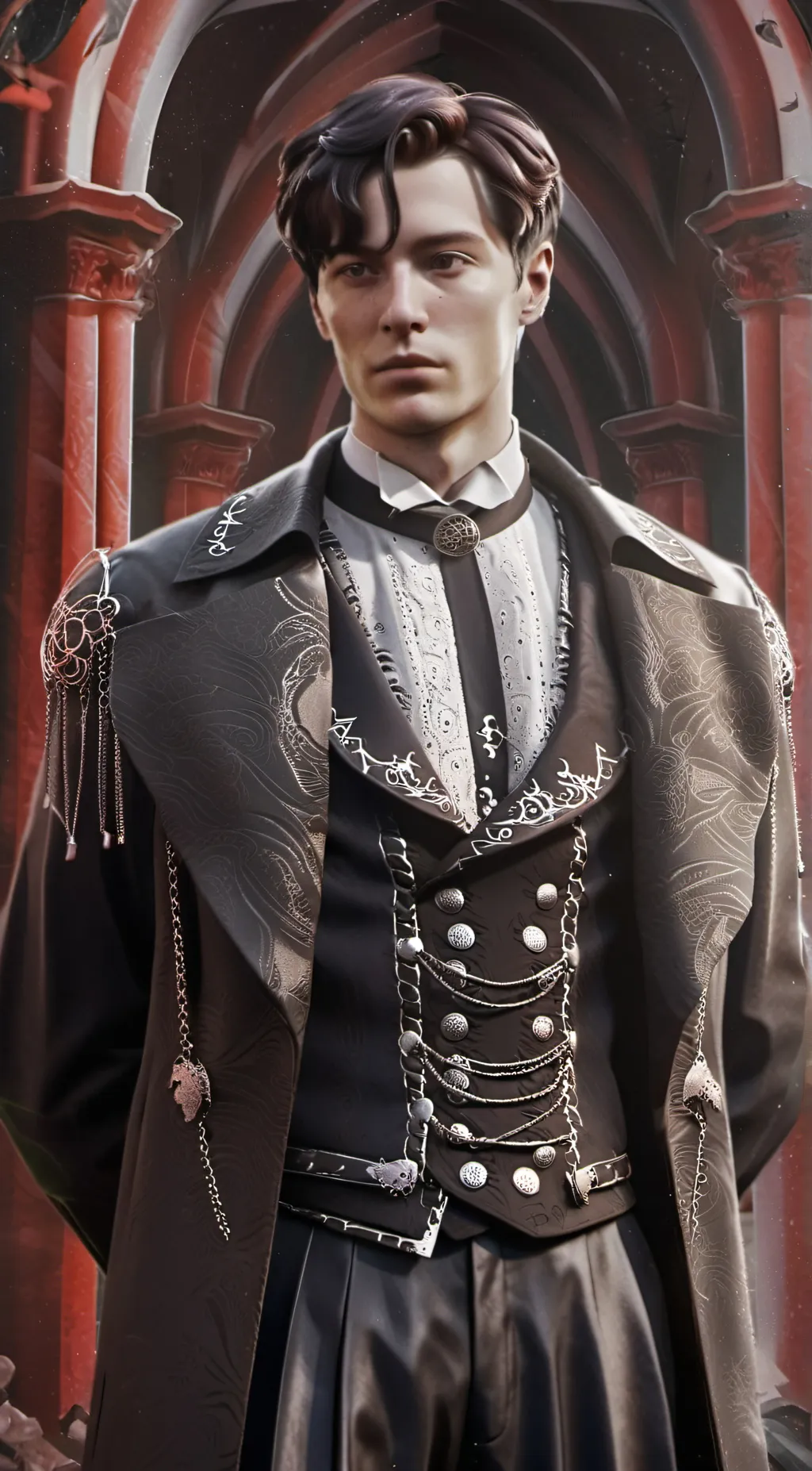 ai character: Tom riddle  background