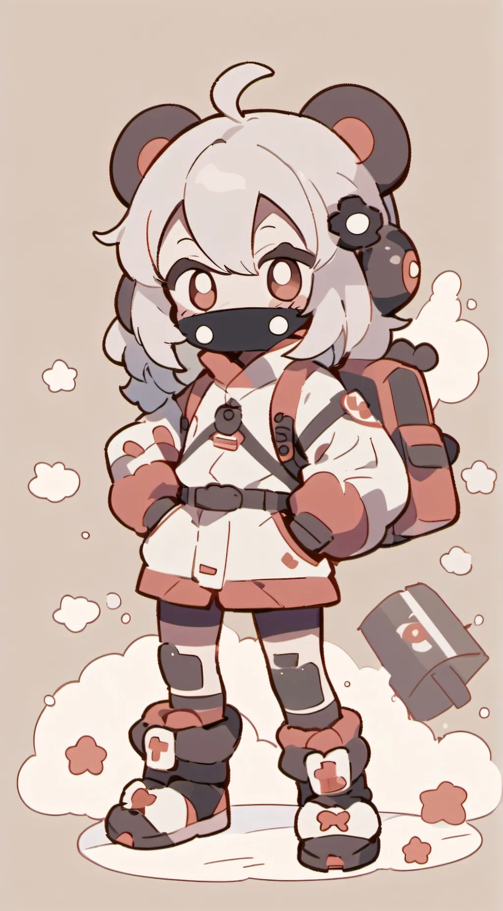 ai character: Rambley t.r background