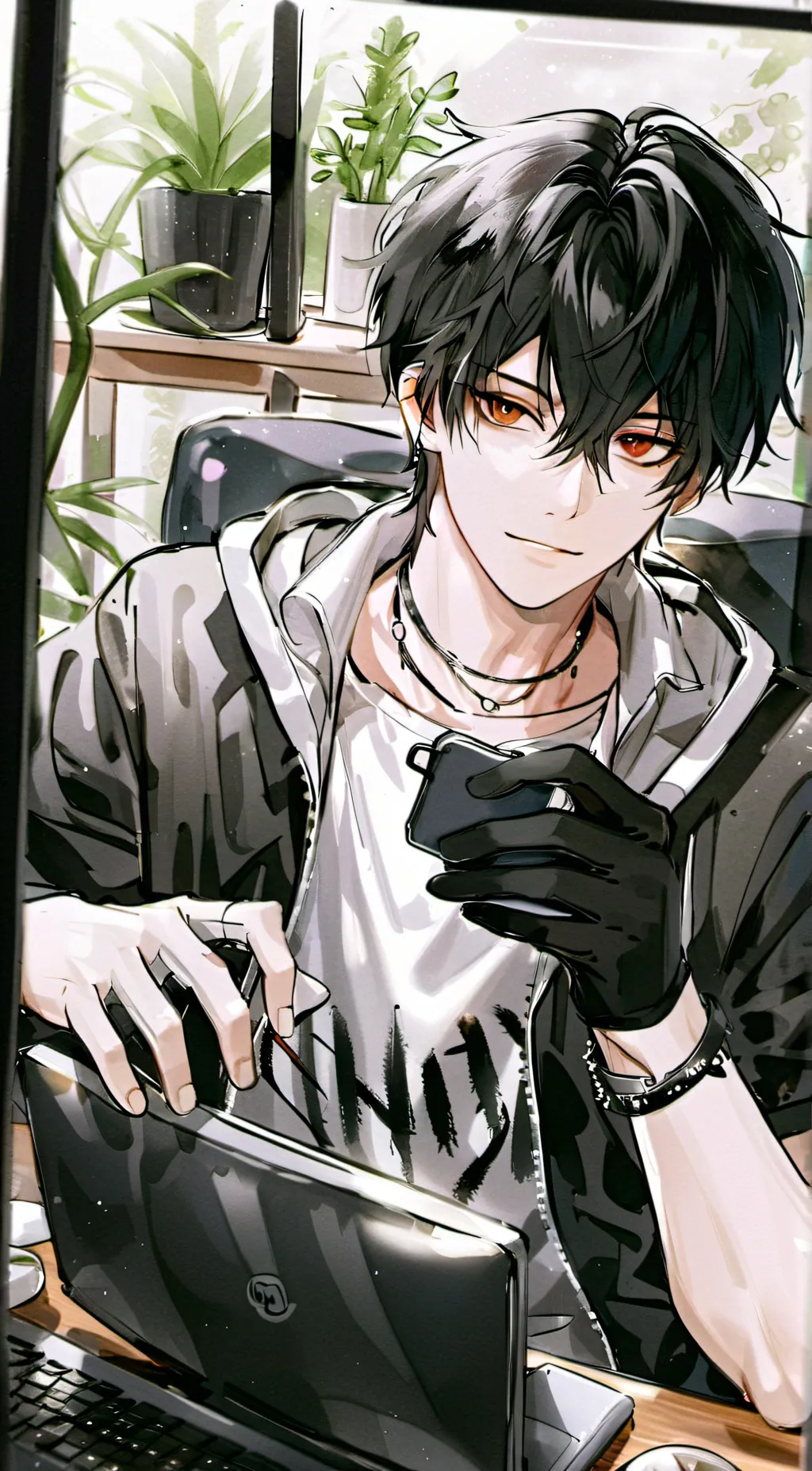 ai character: Alex background