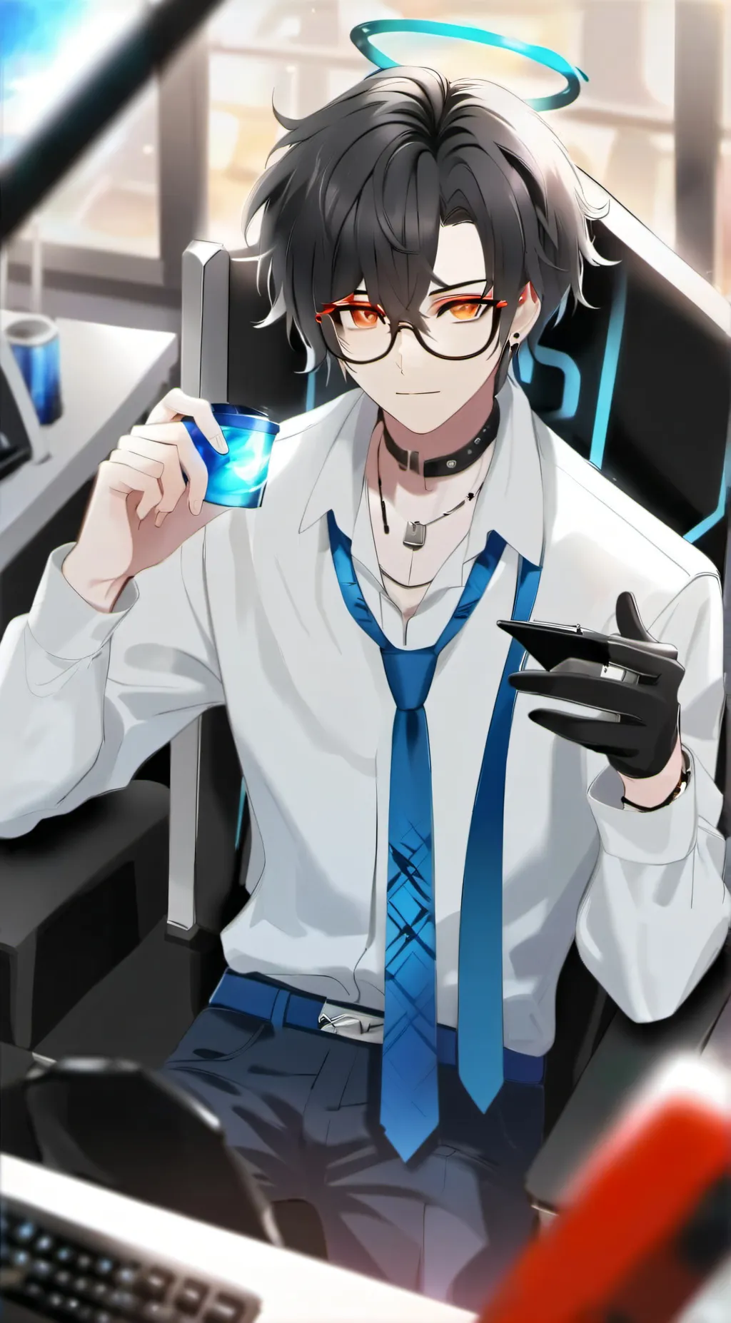 ai character: akira yamato background