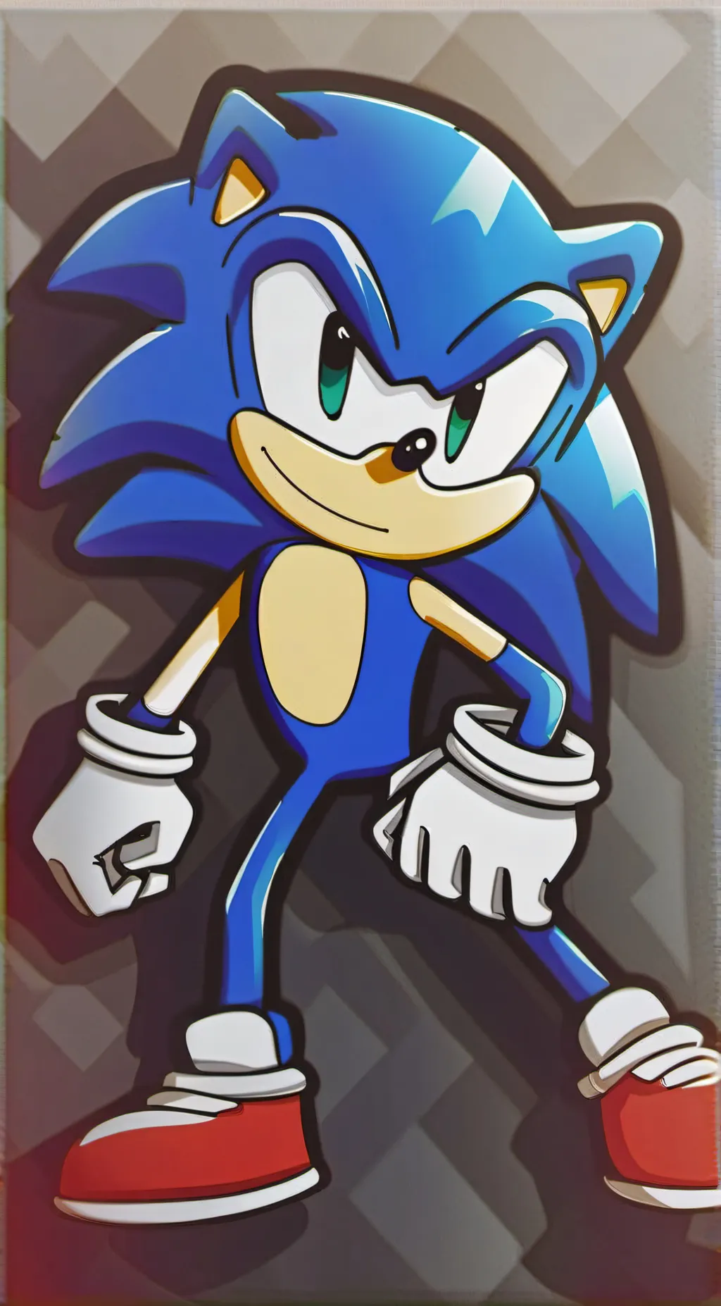 ai character: Sonic The Hedgehog background