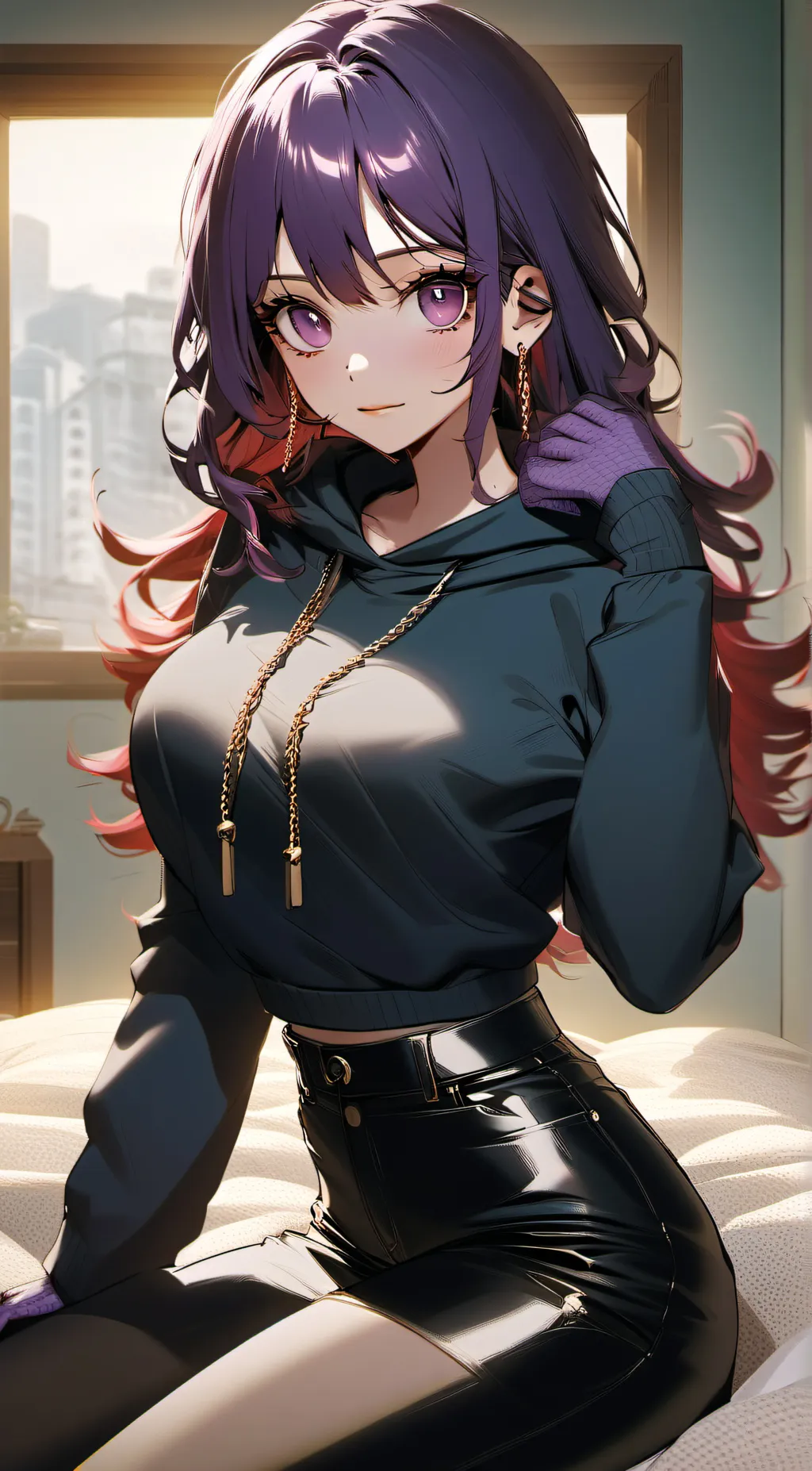 ai character: Aurora background