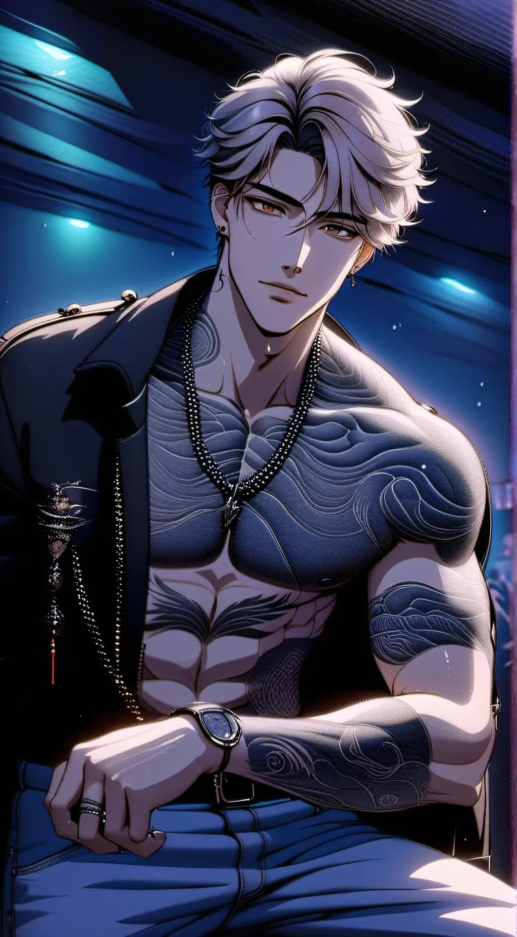 ai character: Axel background