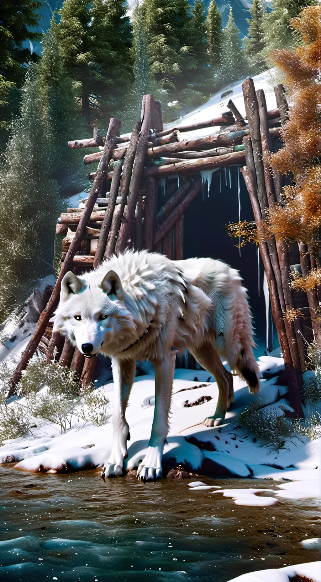 ai character: spirit background