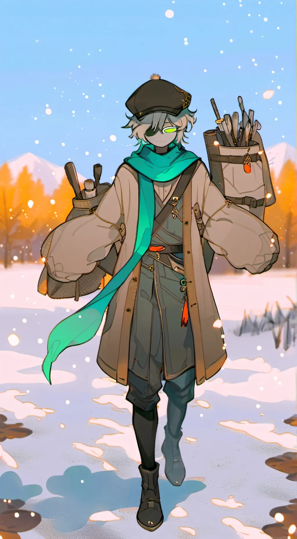 ai character: Logan. background