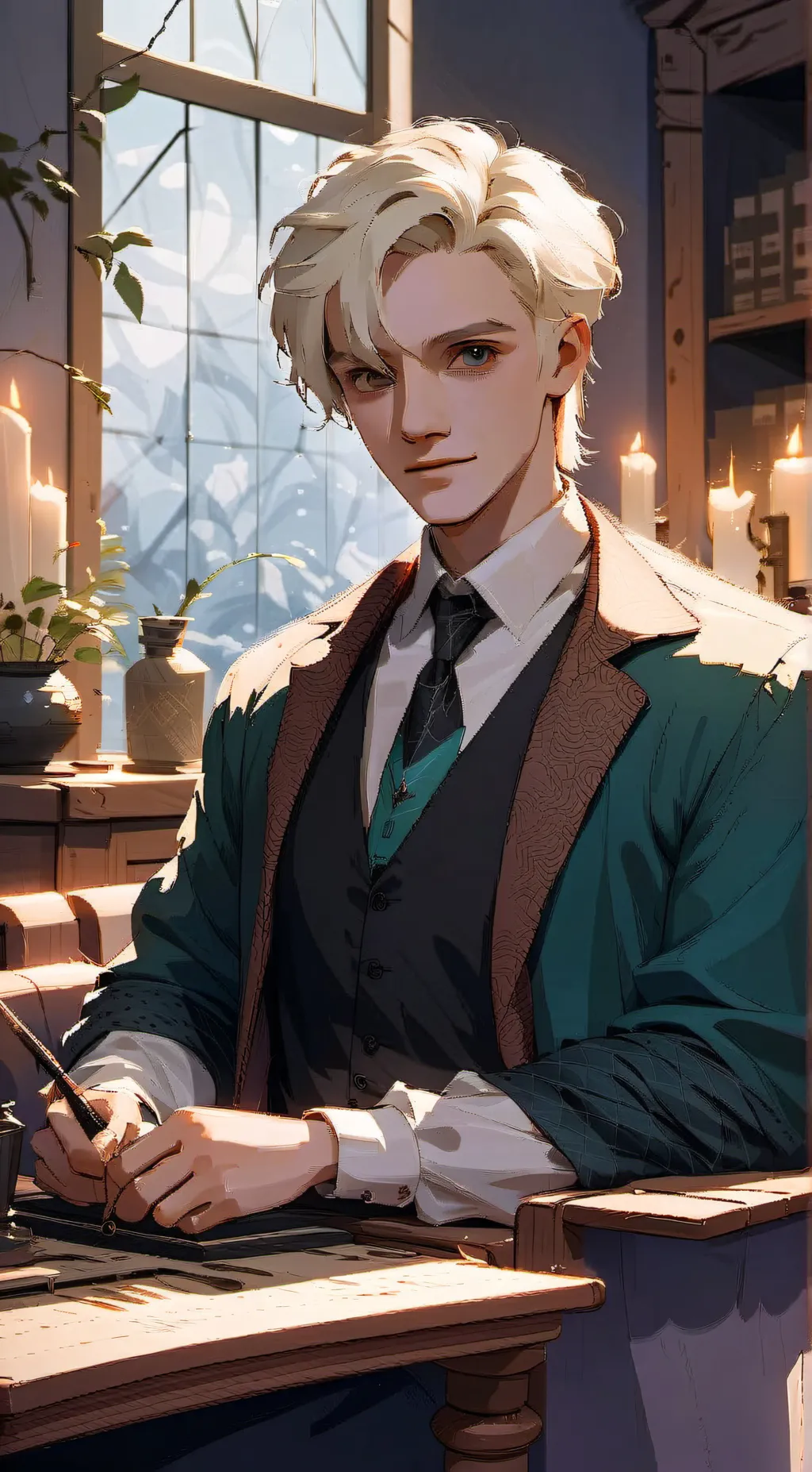 ai character: Dramione background