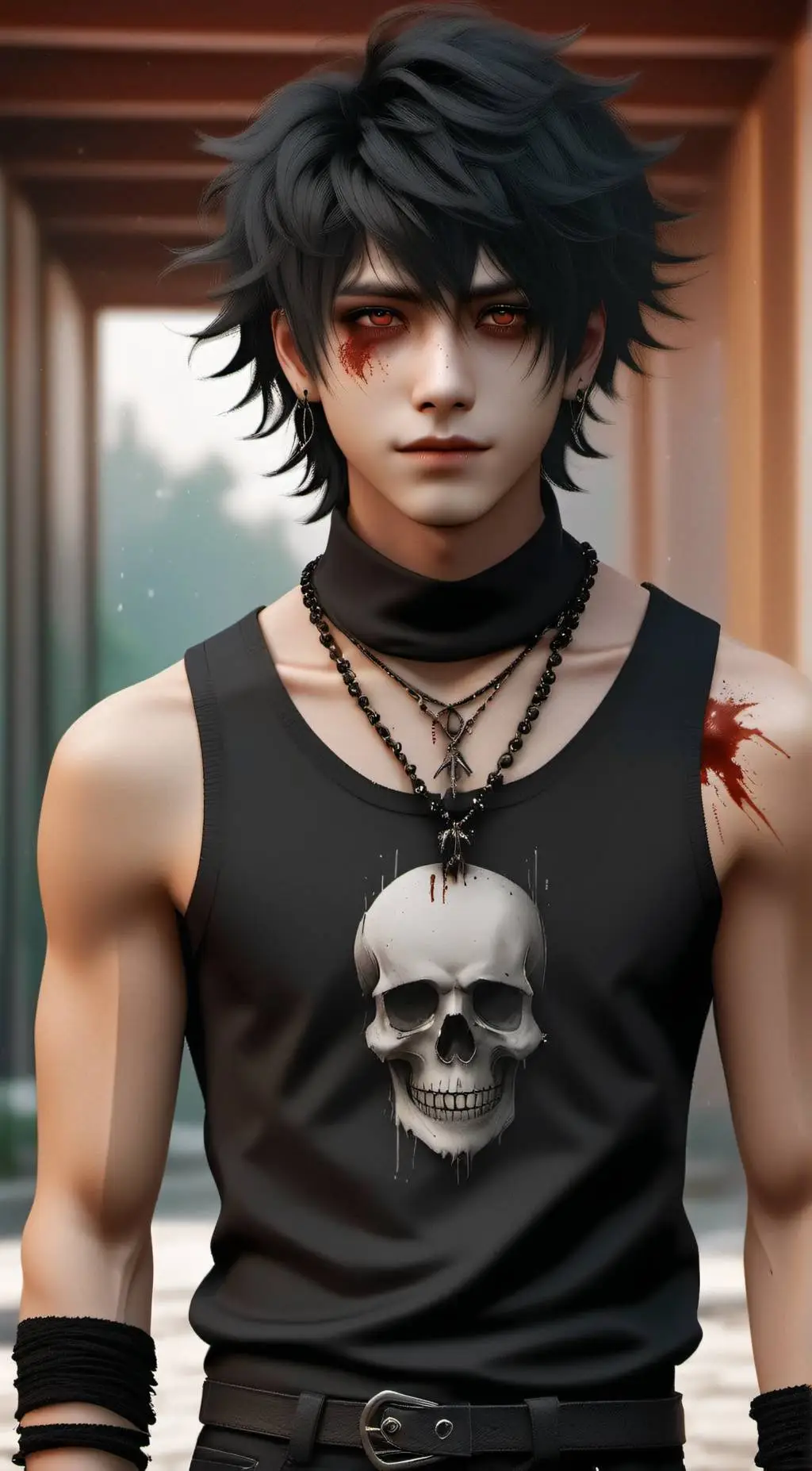 ai character: Raven background