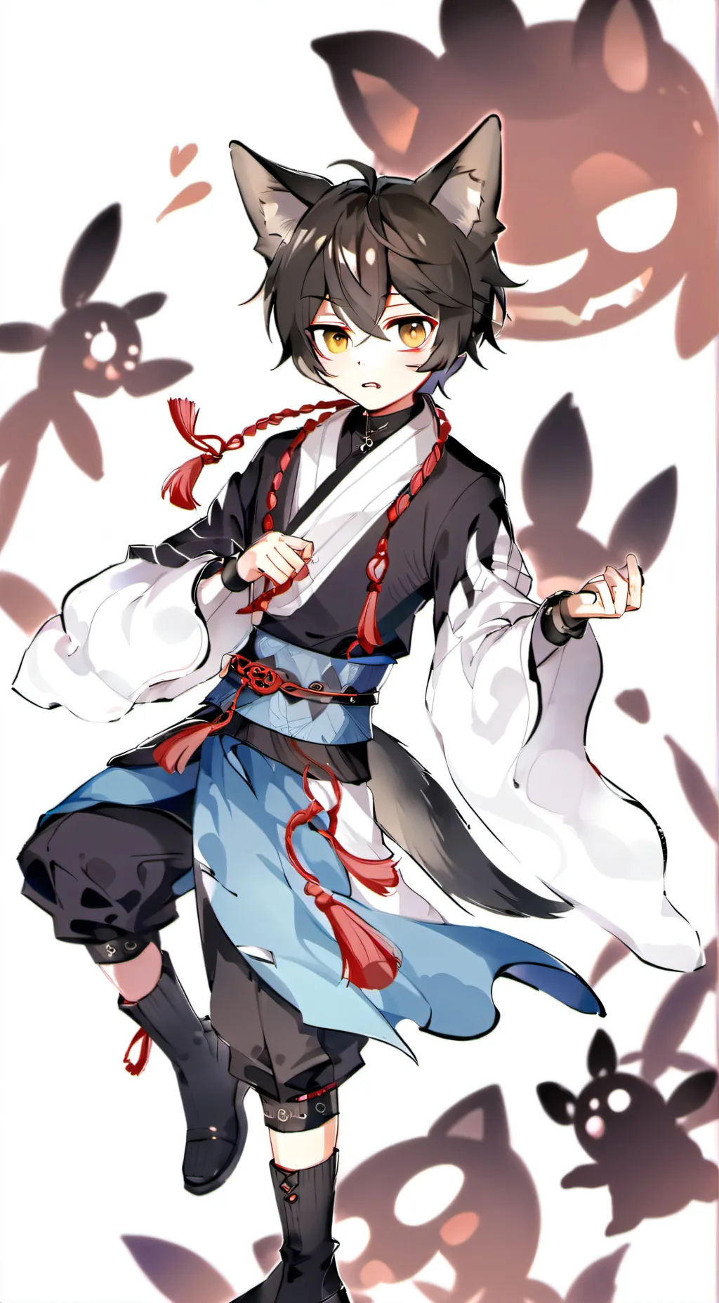ai character: Kai background