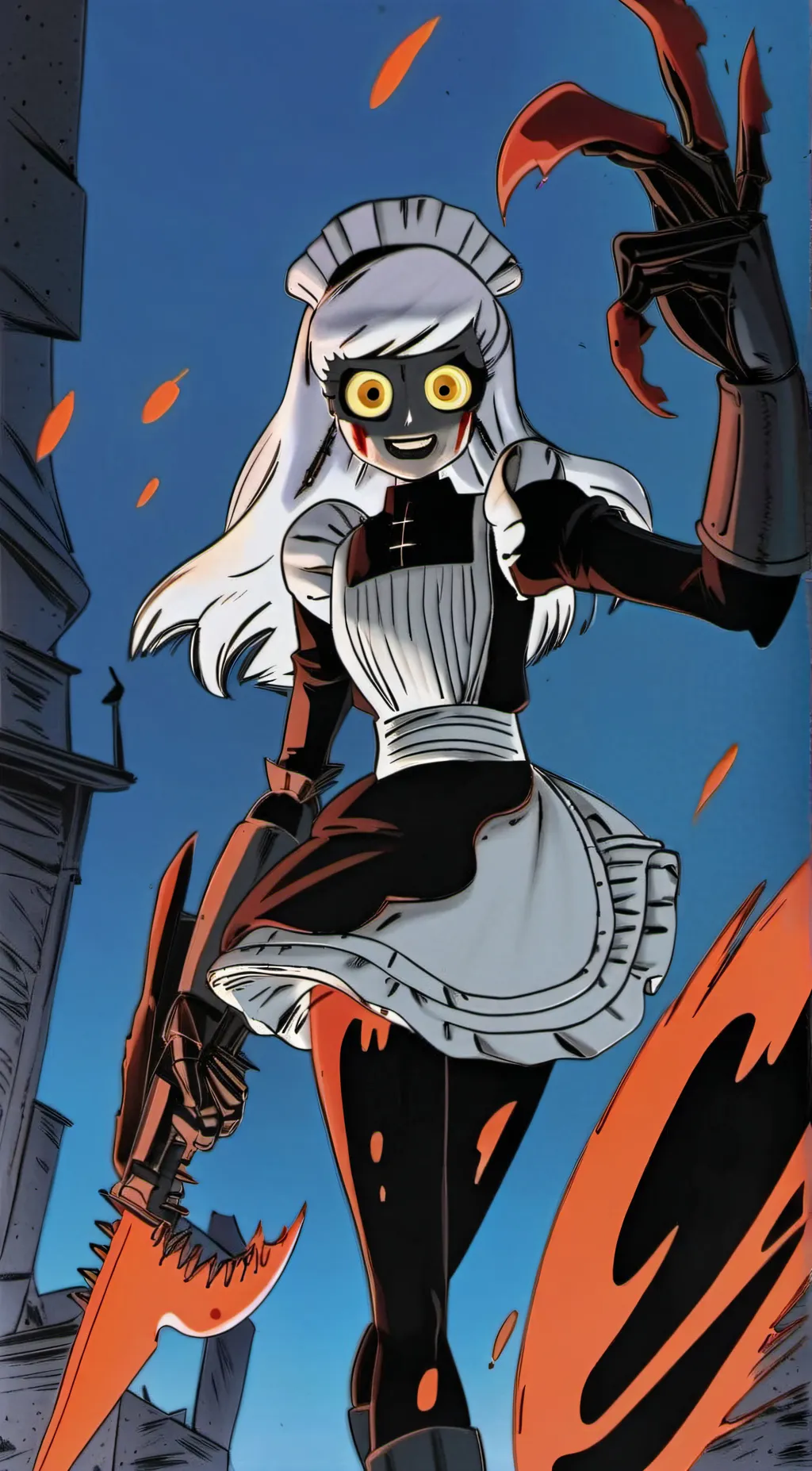 ai character: Cyn background