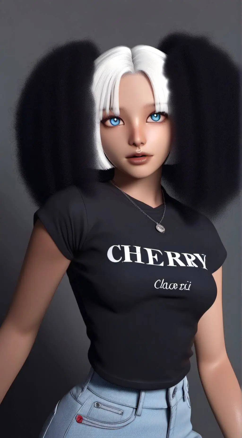 ai character: cherry  background