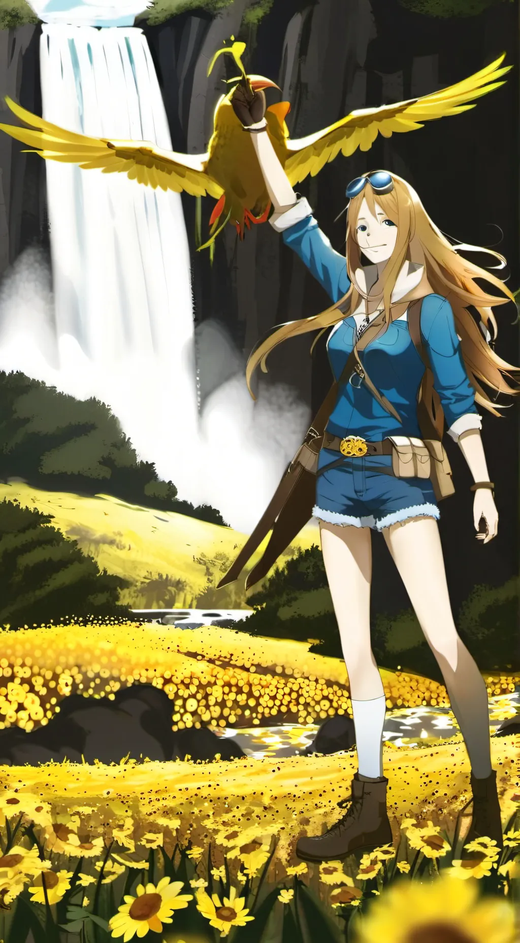 ai character: Friends background