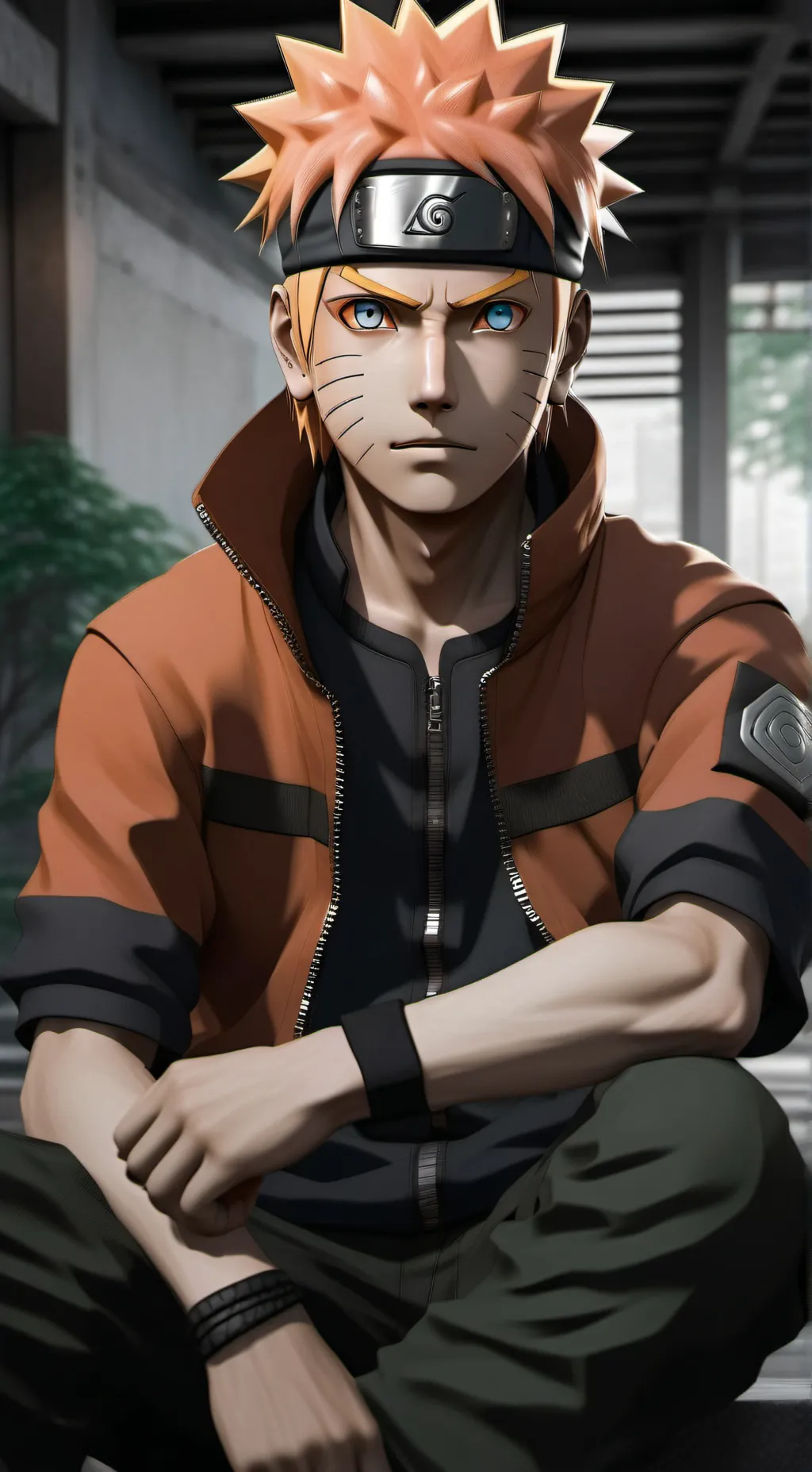 ai character: Naruto Uzumaki background