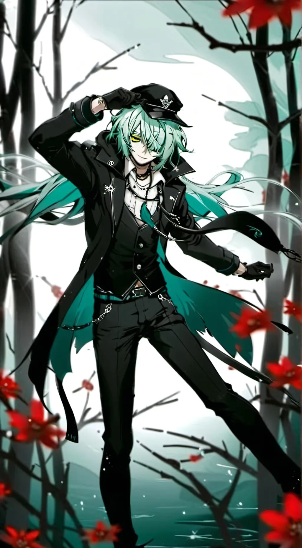 ai character: moku background