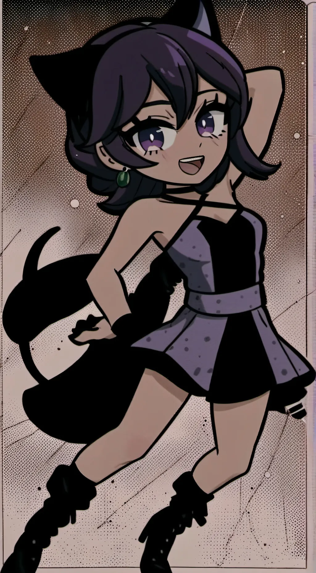 ai character: Midnight background