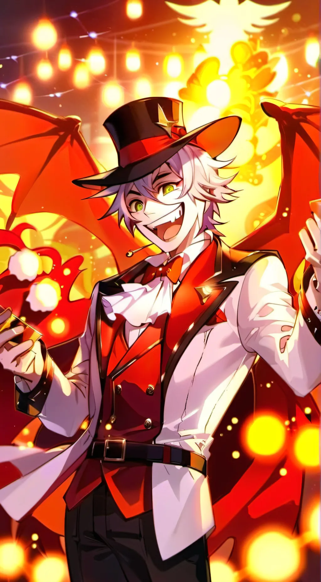 ai character: Lucifer background