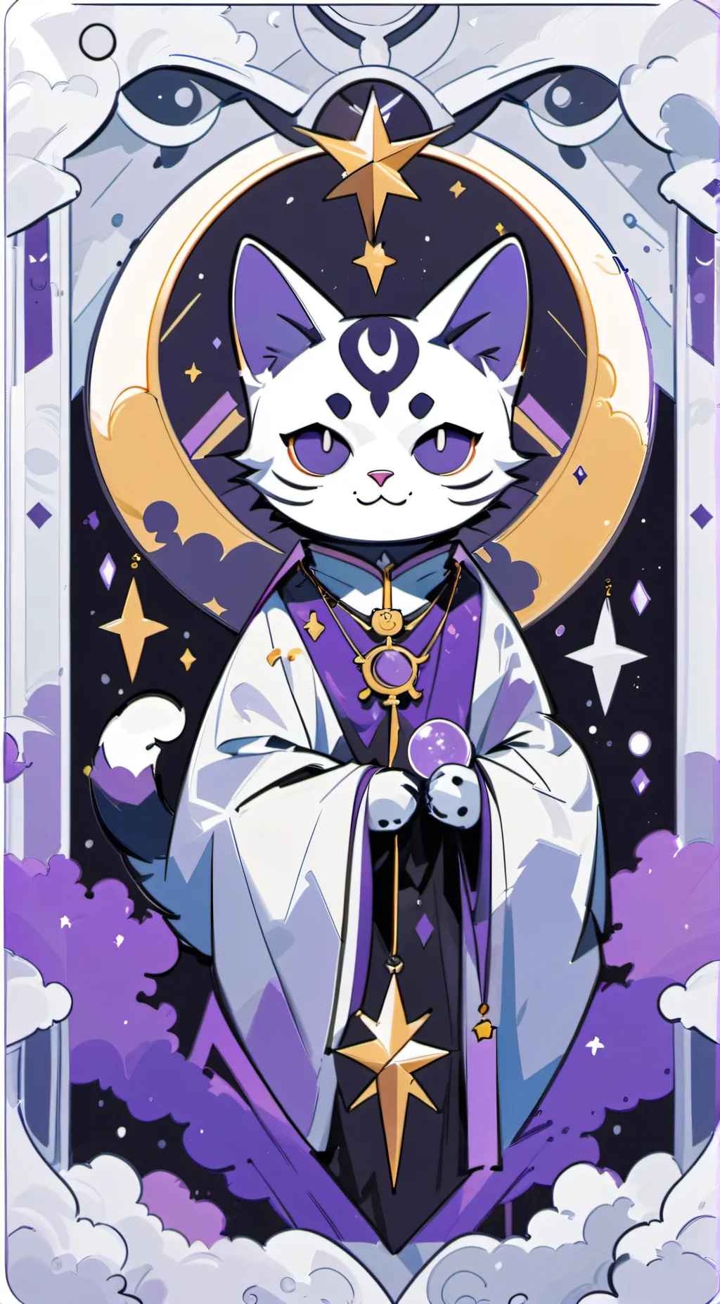 ai character: catnap background