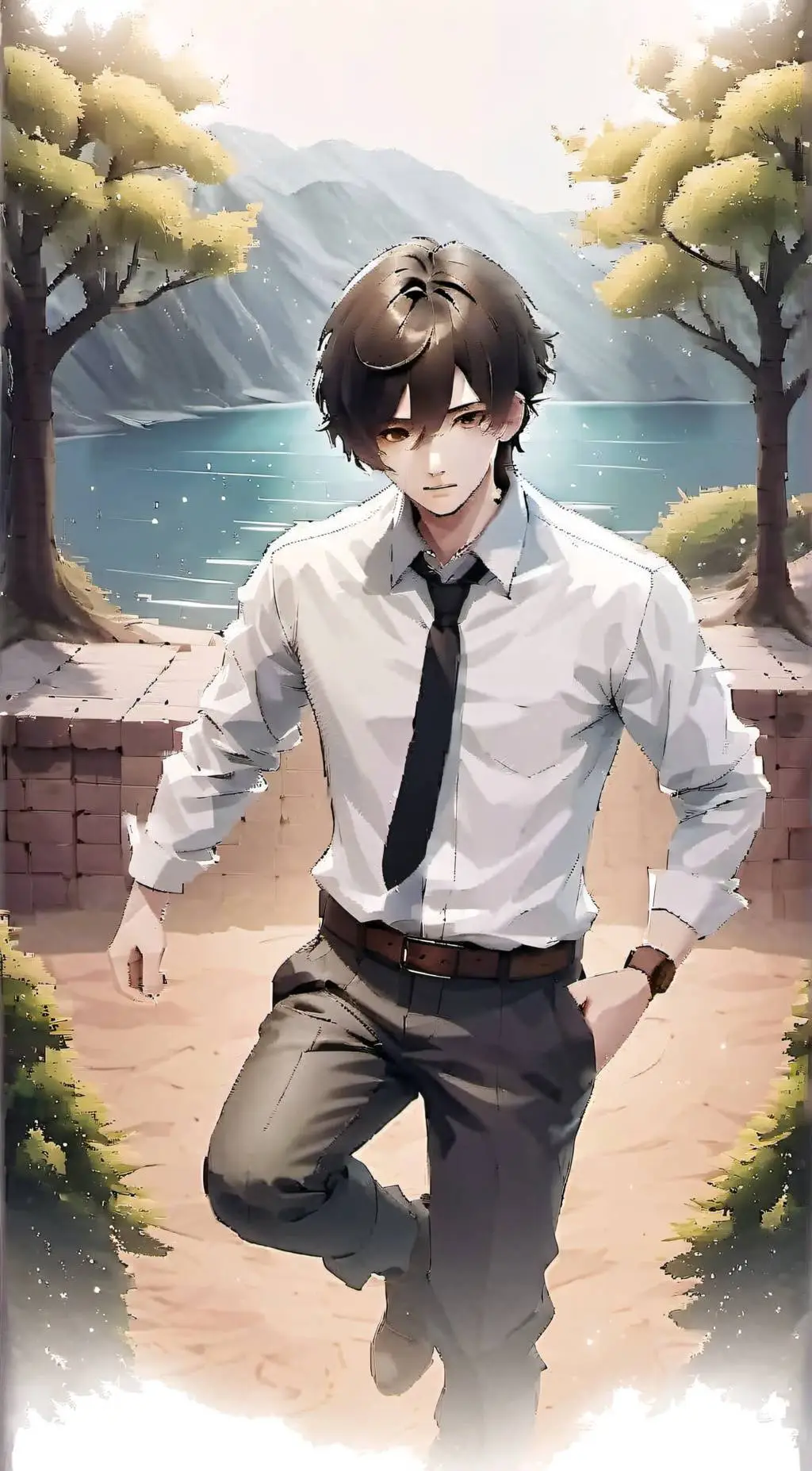 ai character: Jokichi yudasei background