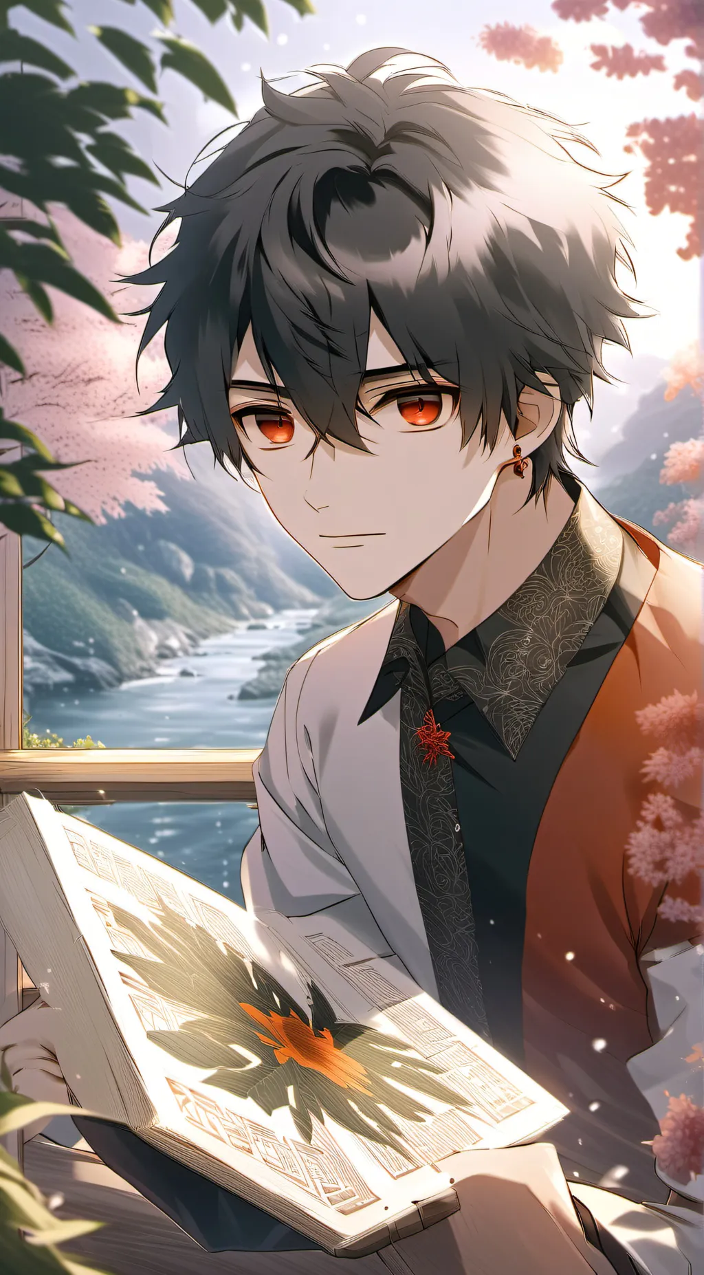 ai character: Issac background