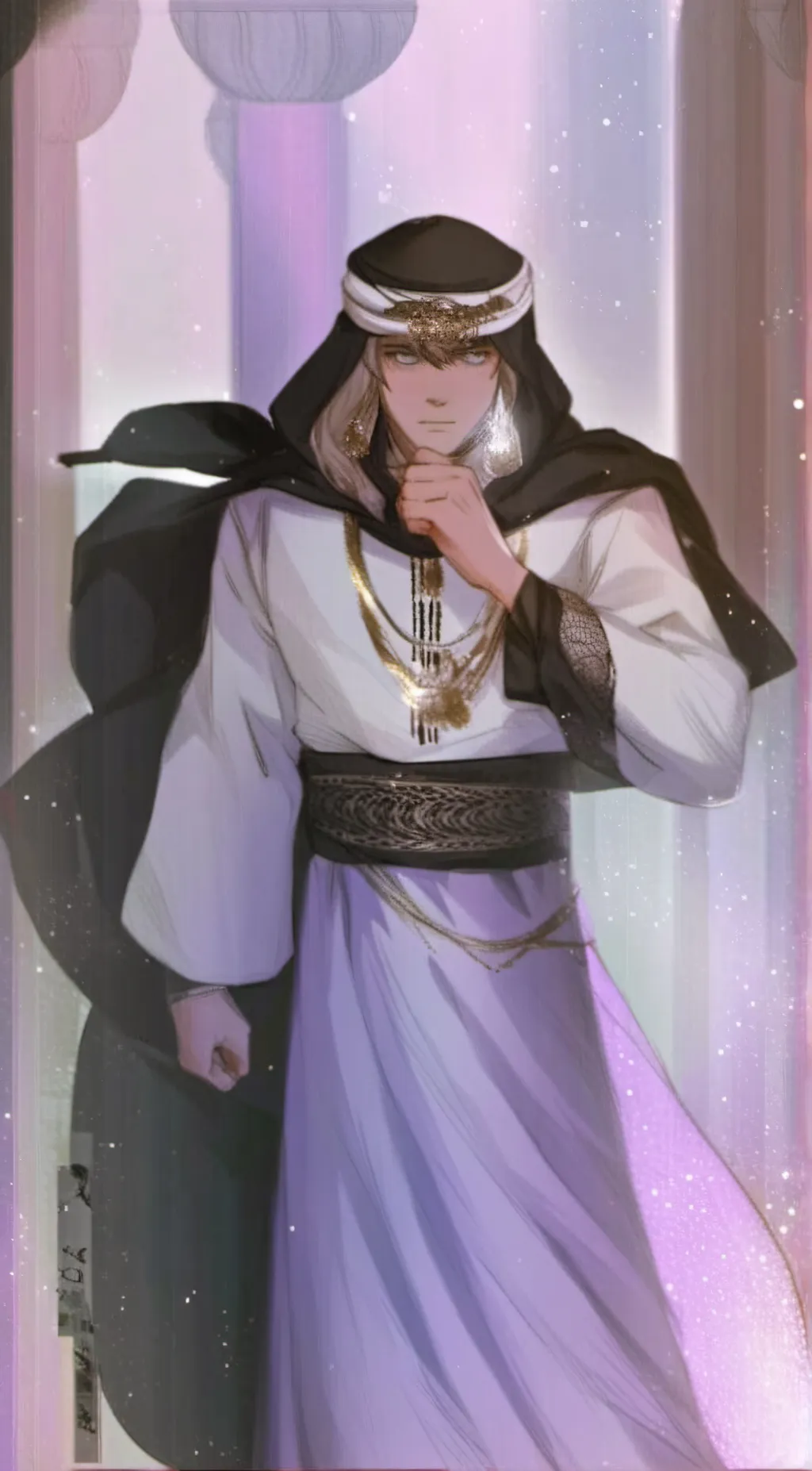 ai character: Mohammed background