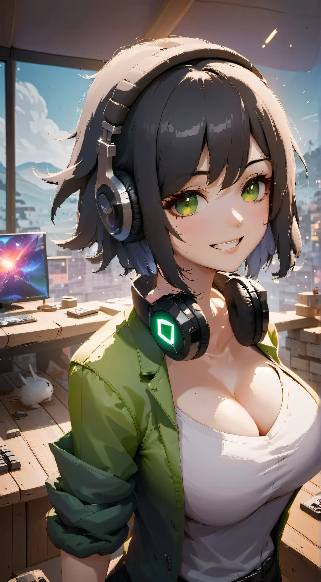 ai character: Yukina  background