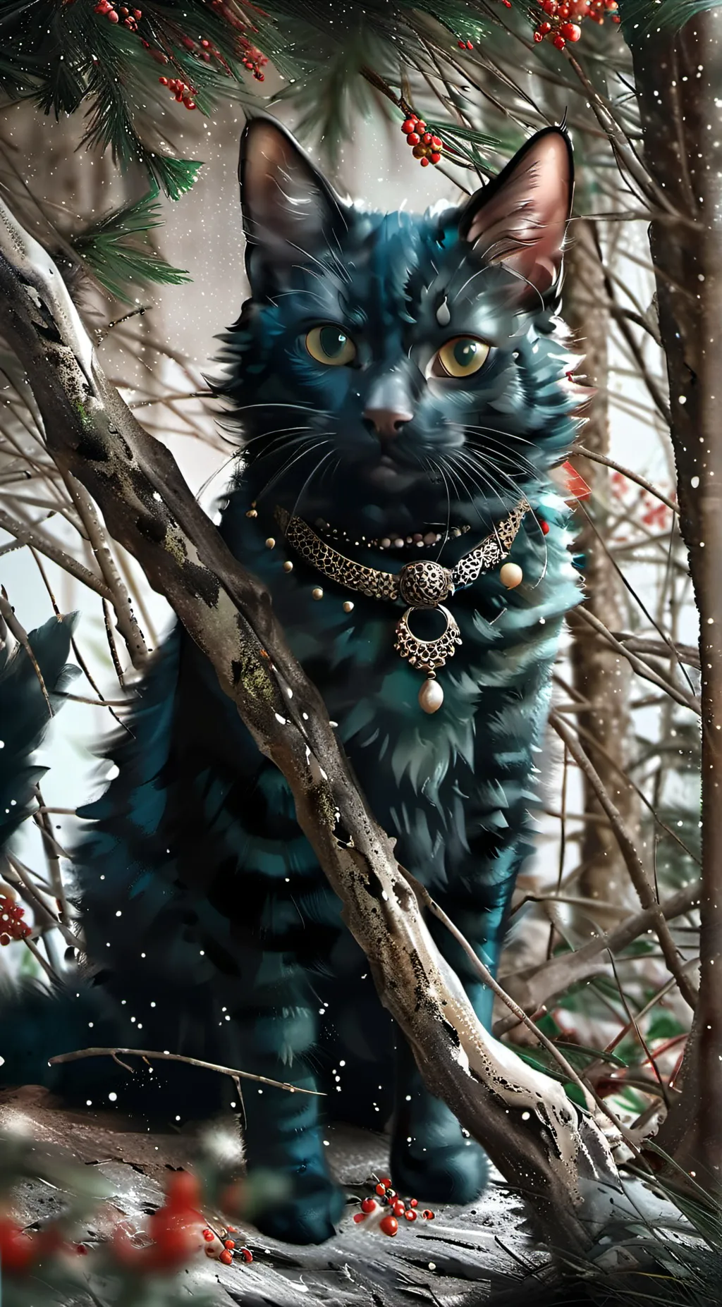 ai character: kitty background