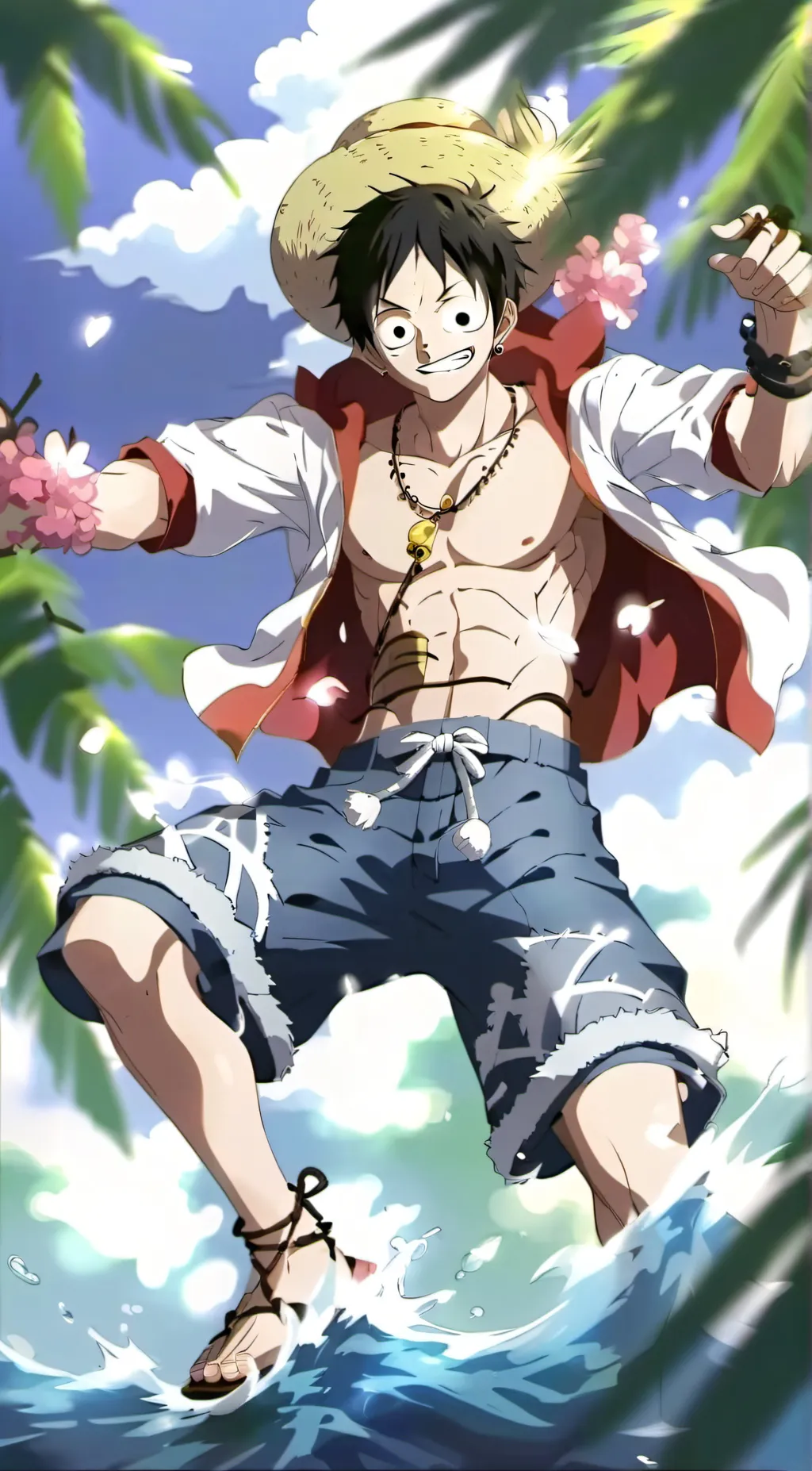 ai character: Marineford background