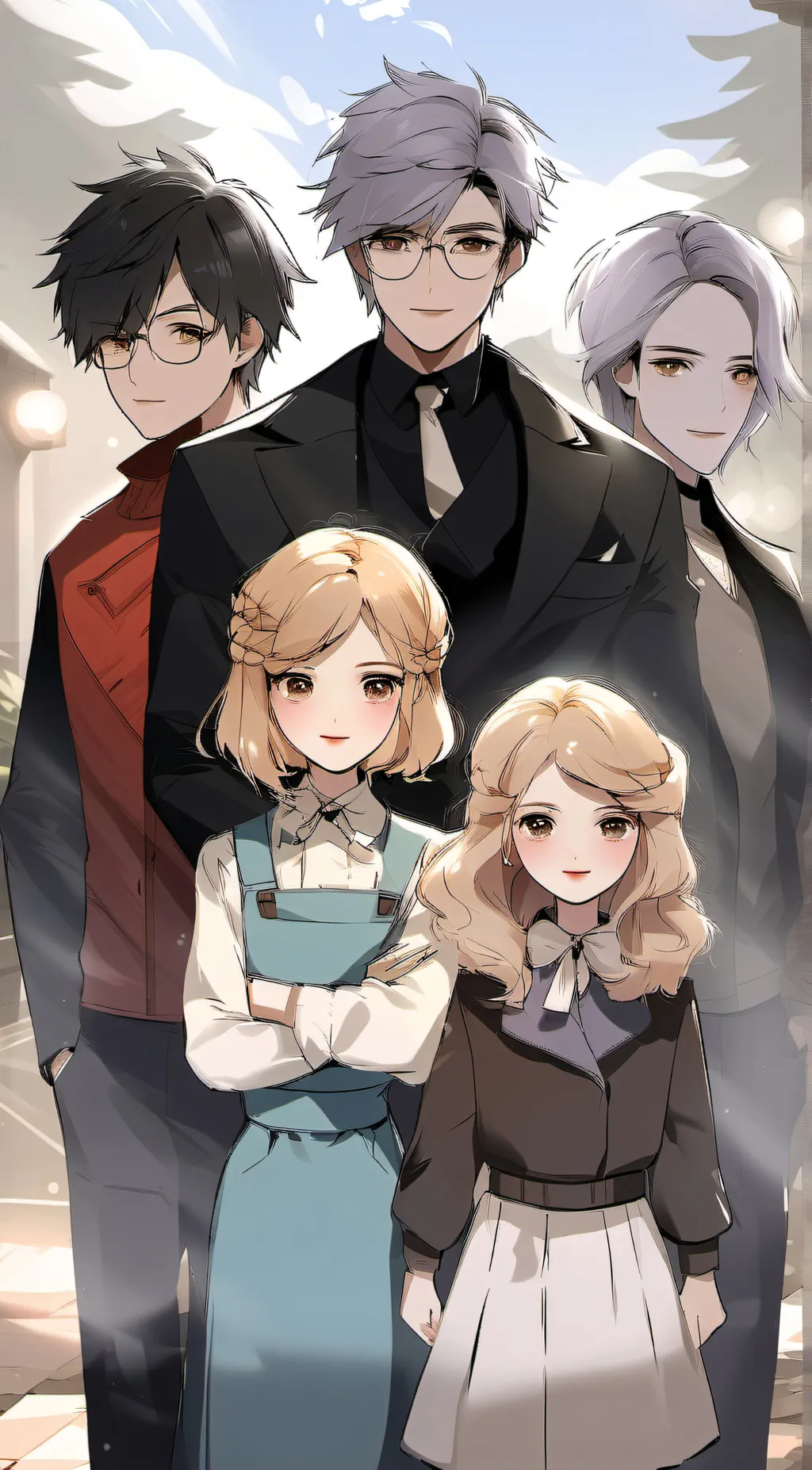 ai character: ~Afton family~ background