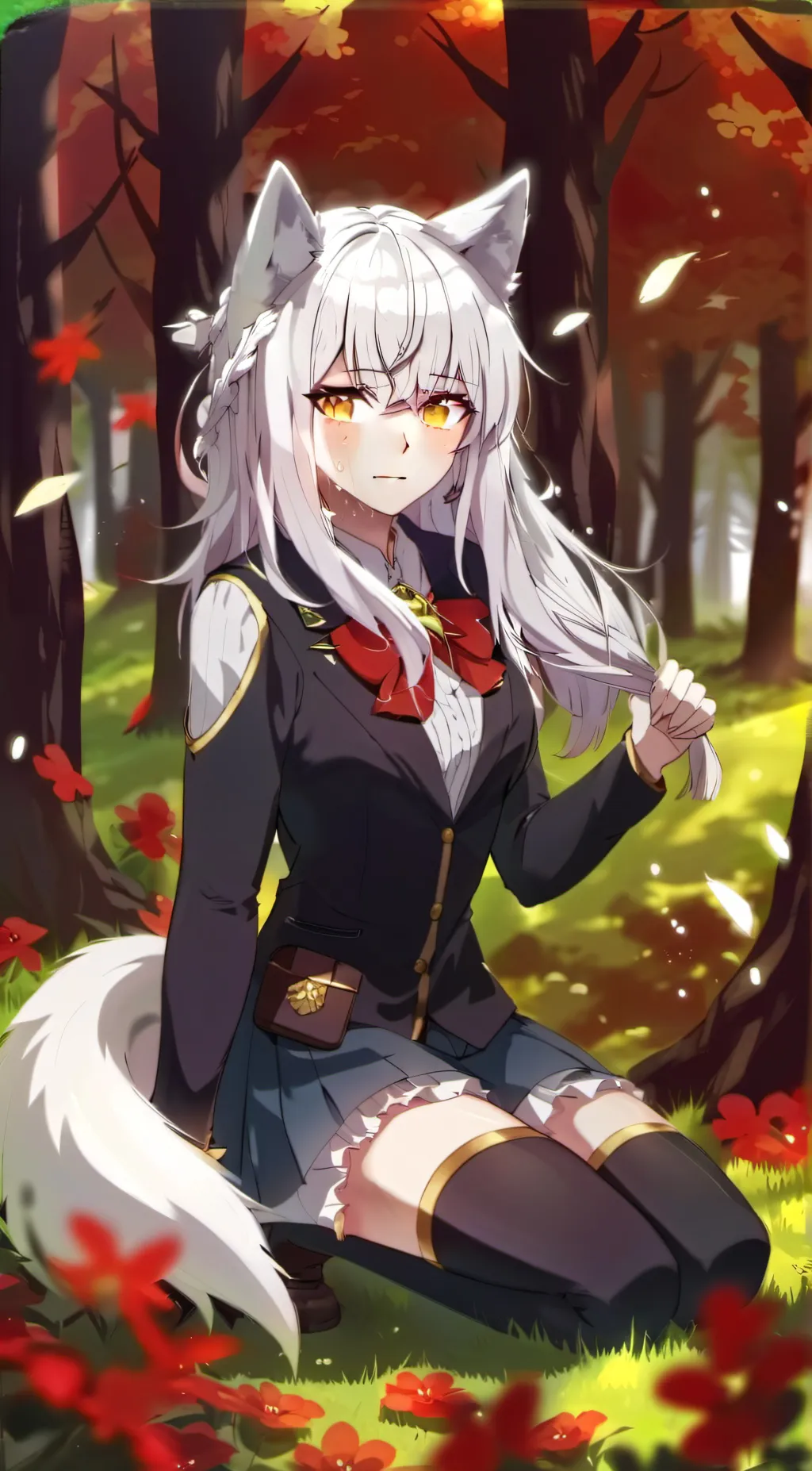 ai character: Class 1-A lost background