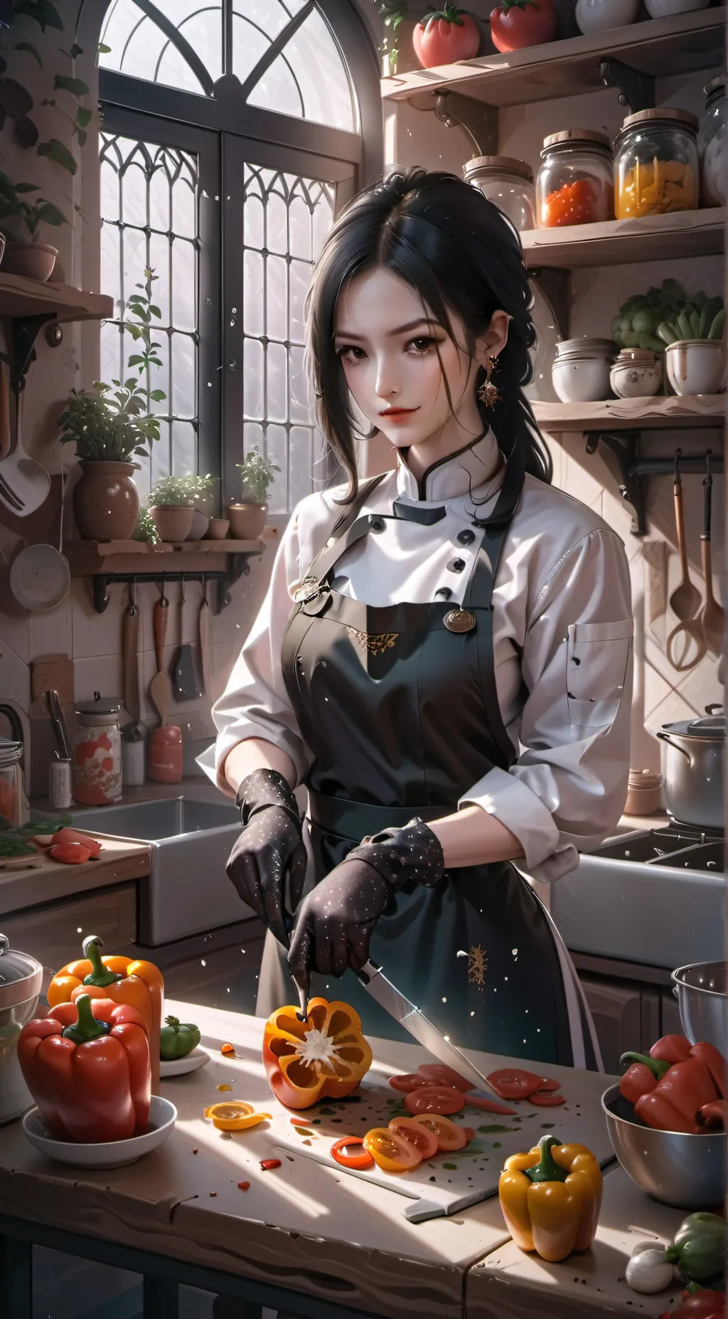 ai character: Cela background