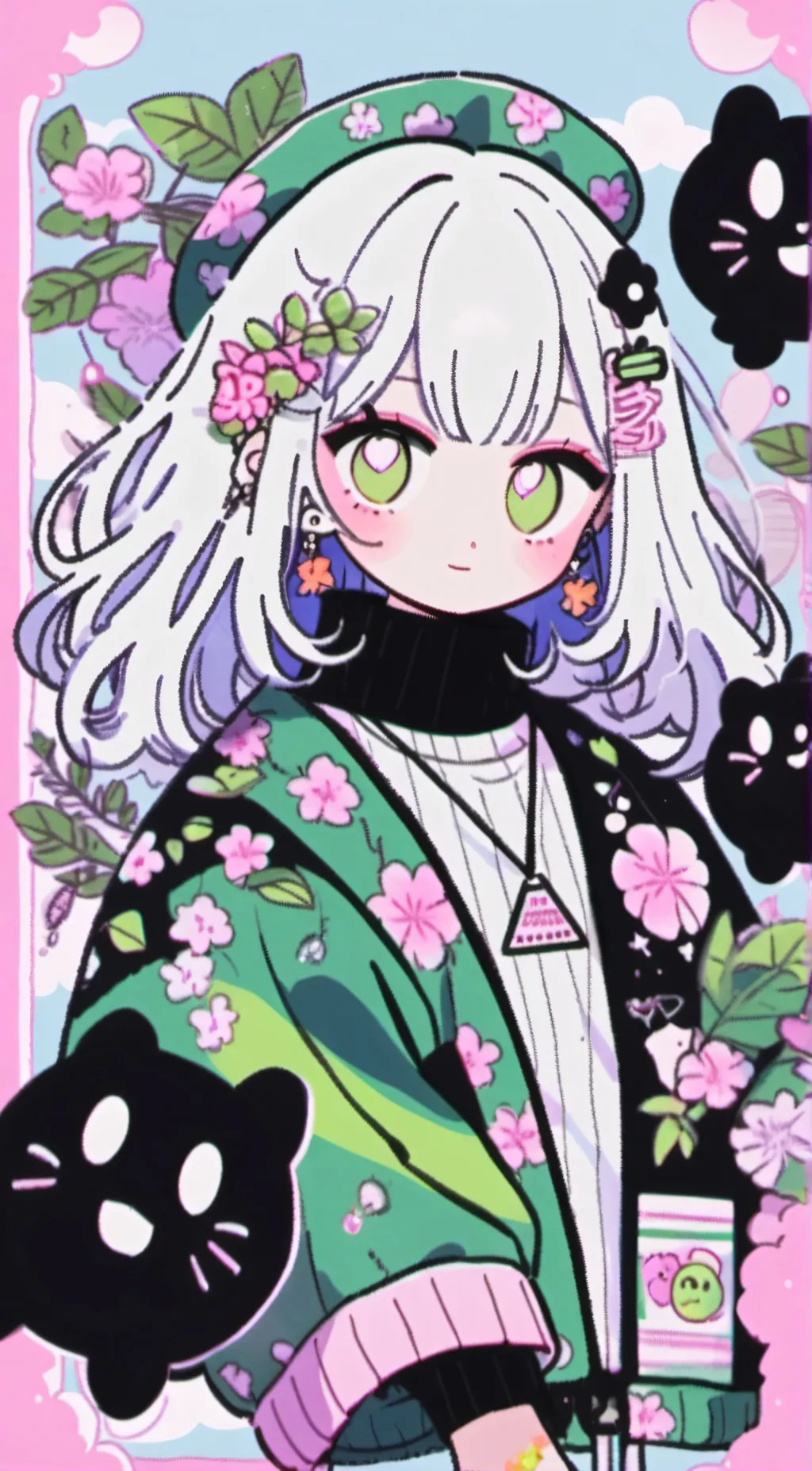 ai character: Pat background