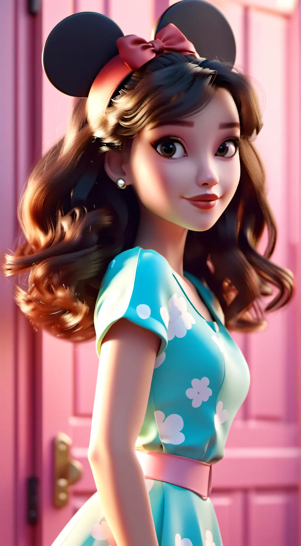 ai character: julia❤️ background