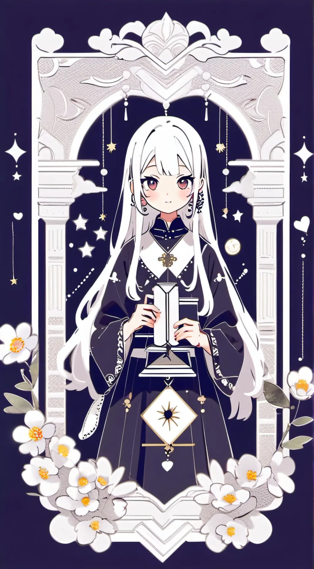 ai character: Amanda background