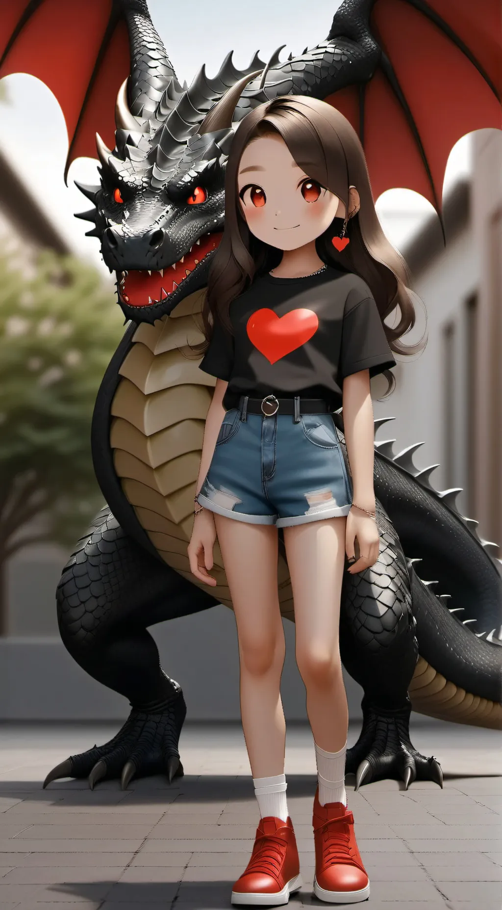 ai character: Vivian background