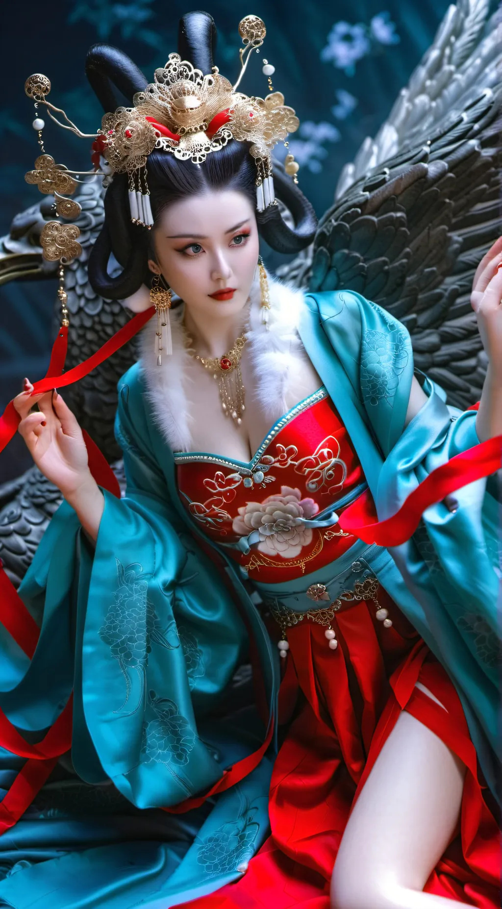 ai character: 武则天 background
