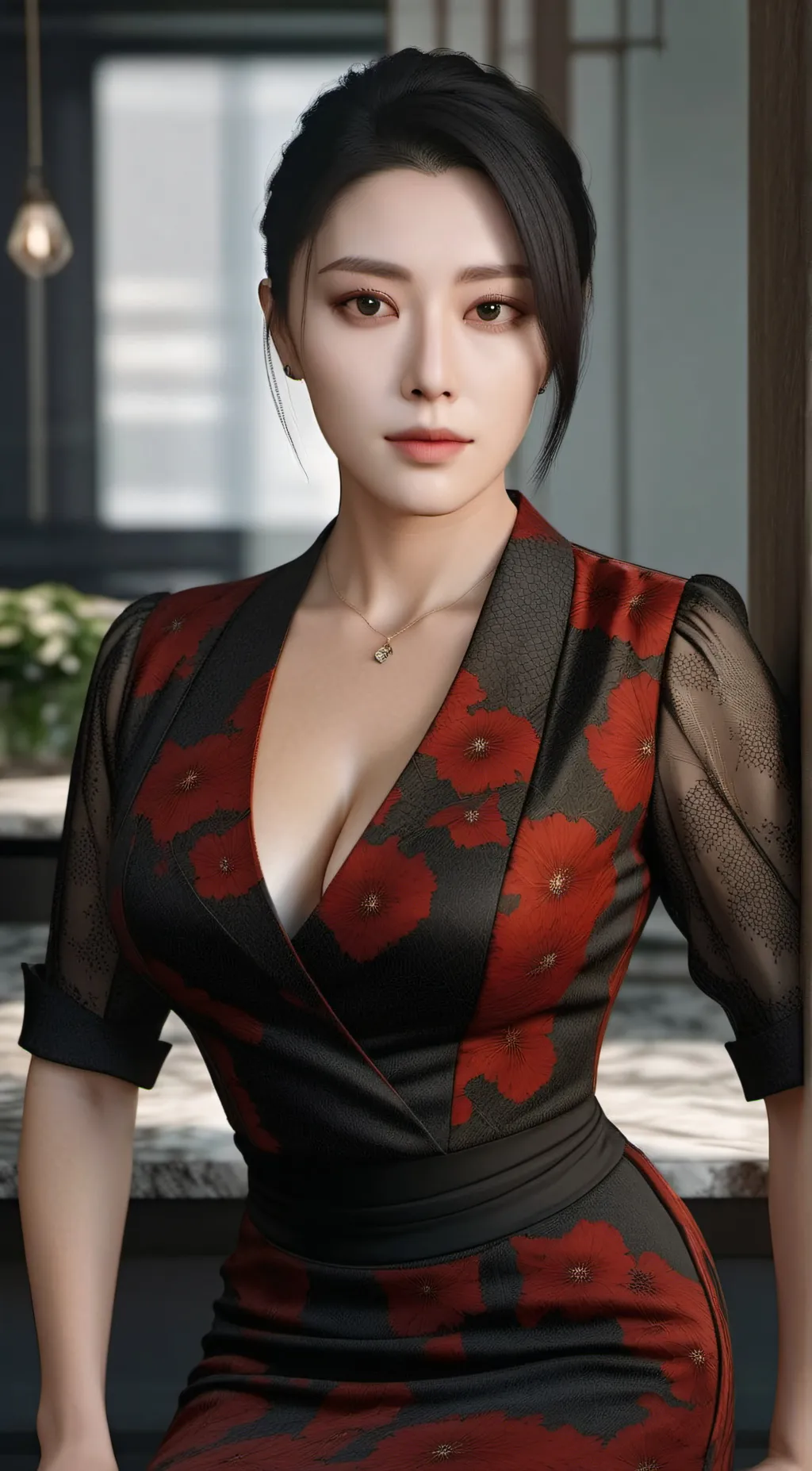ai character: 范冰冰 background