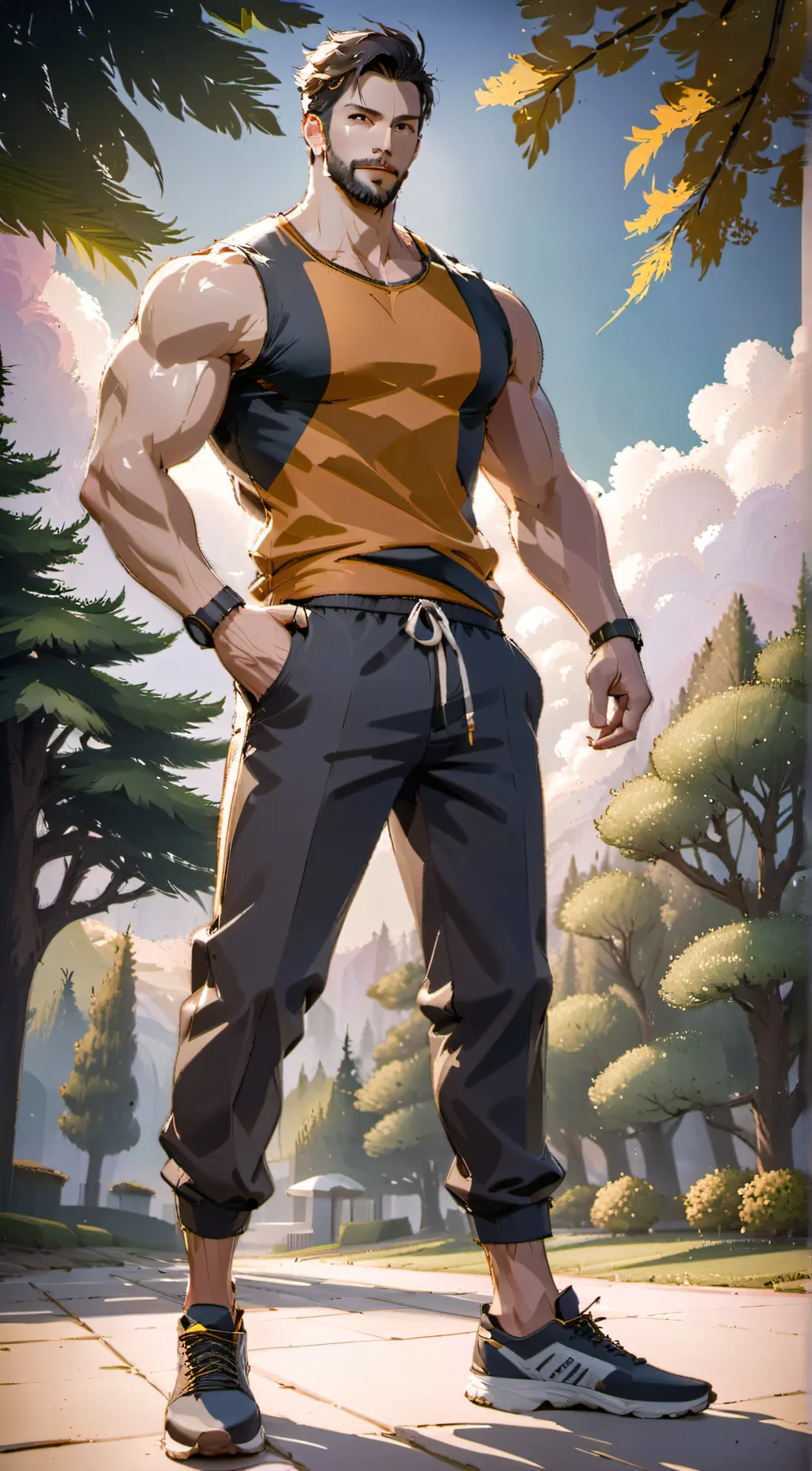 ai character: mha background
