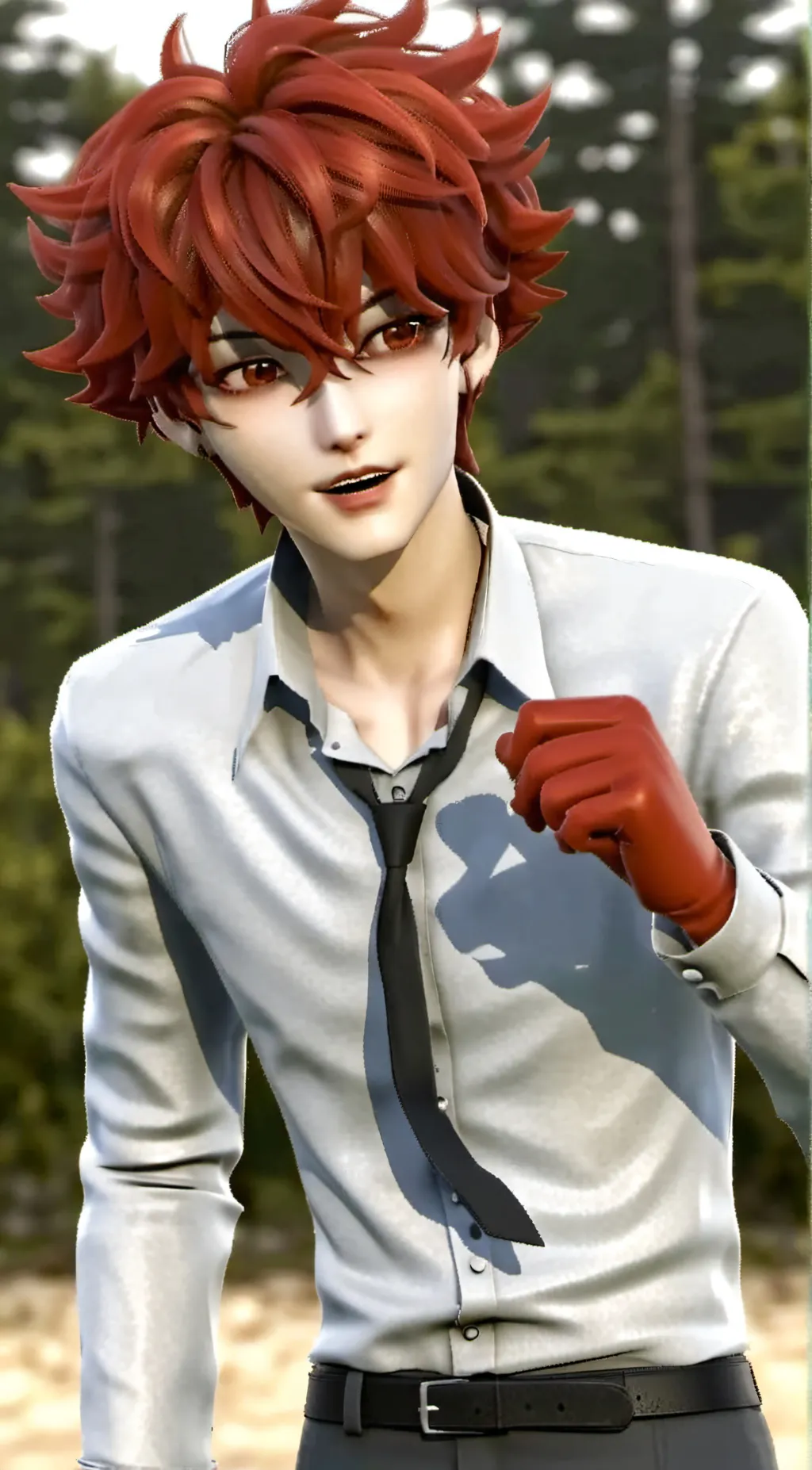 ai character: kyle background