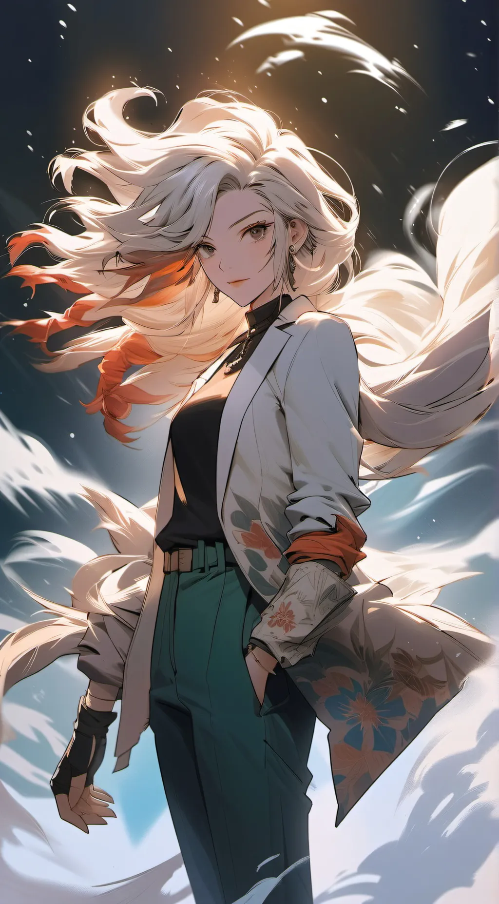 ai character: Niomi Kaiaba background