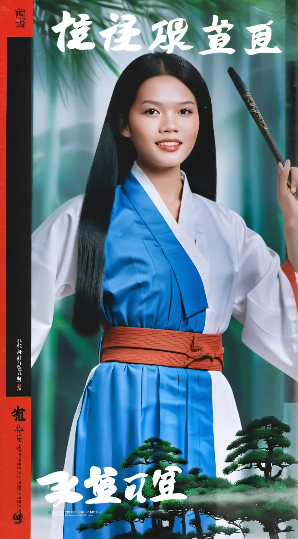 ai character: Female  background