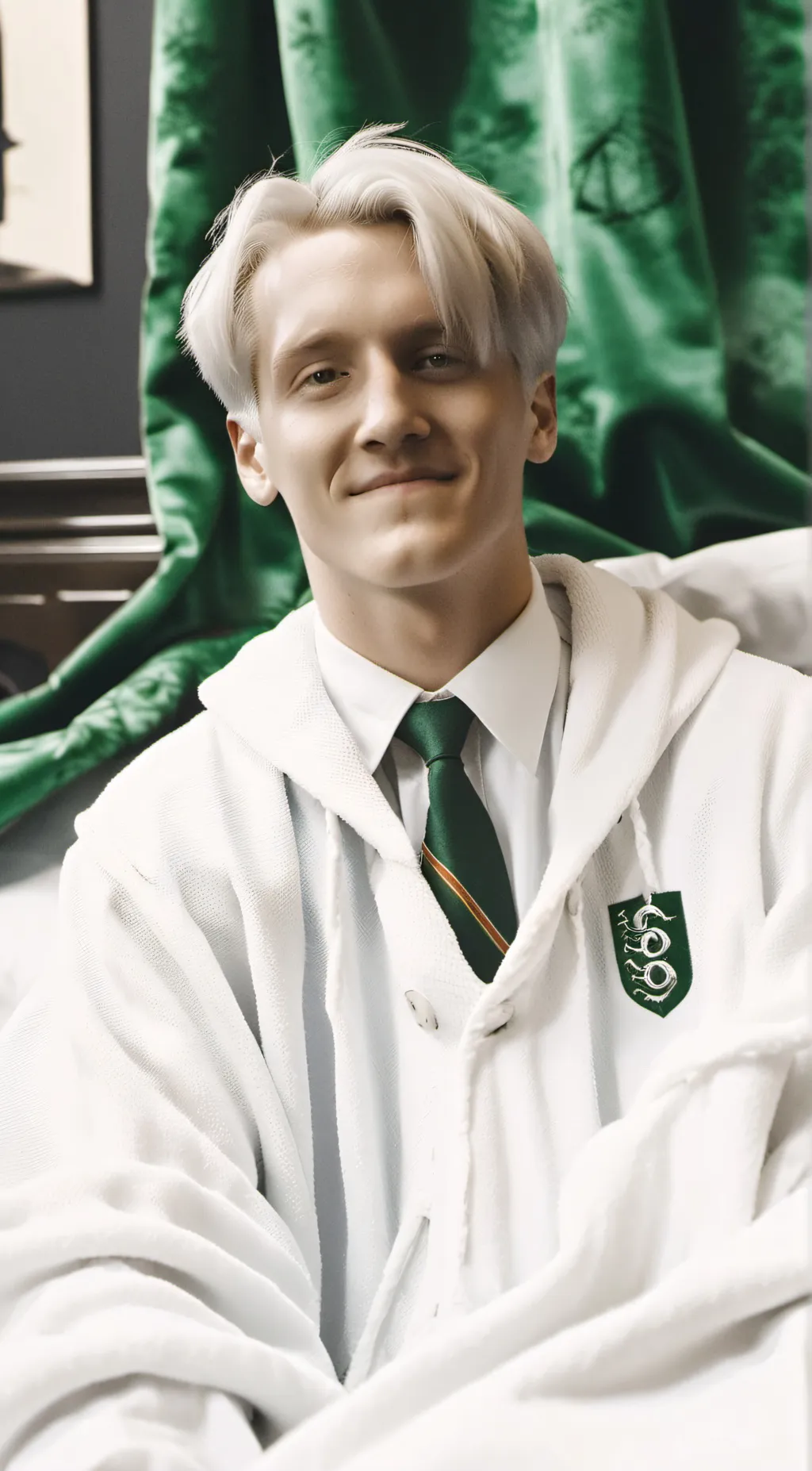 ai character: Draco Malfoy  background