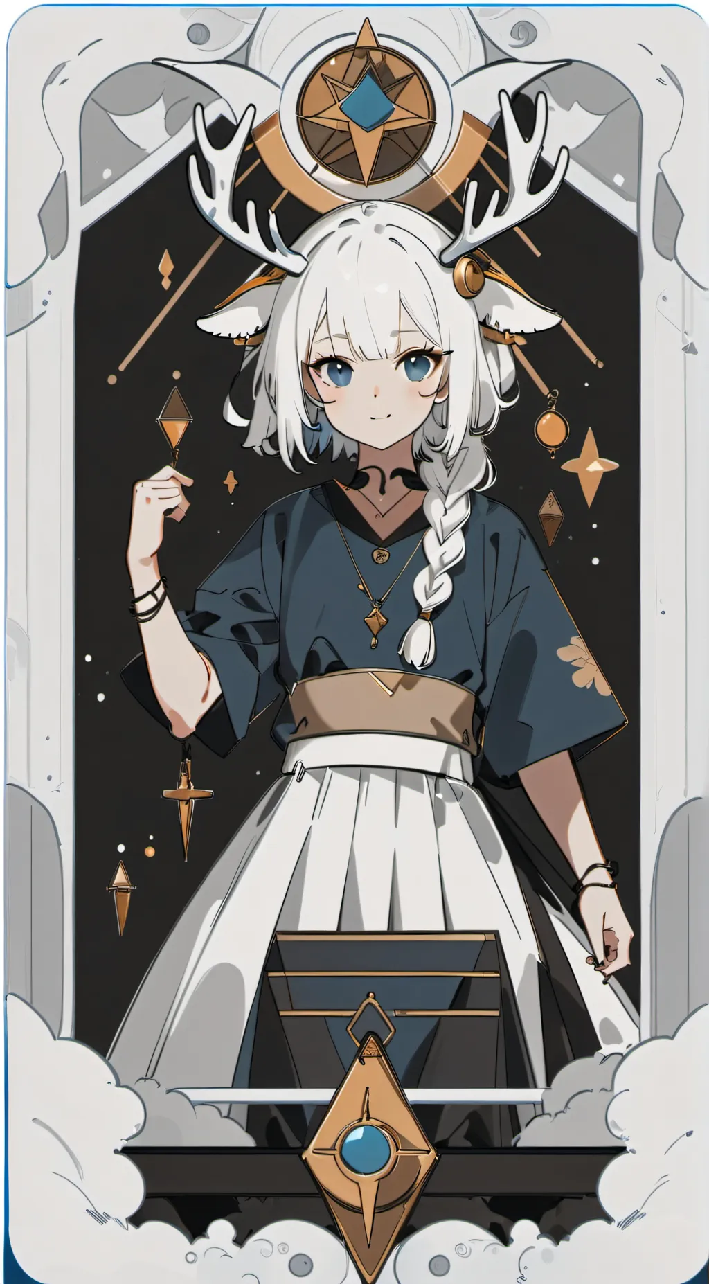 ai character: sweet no death background